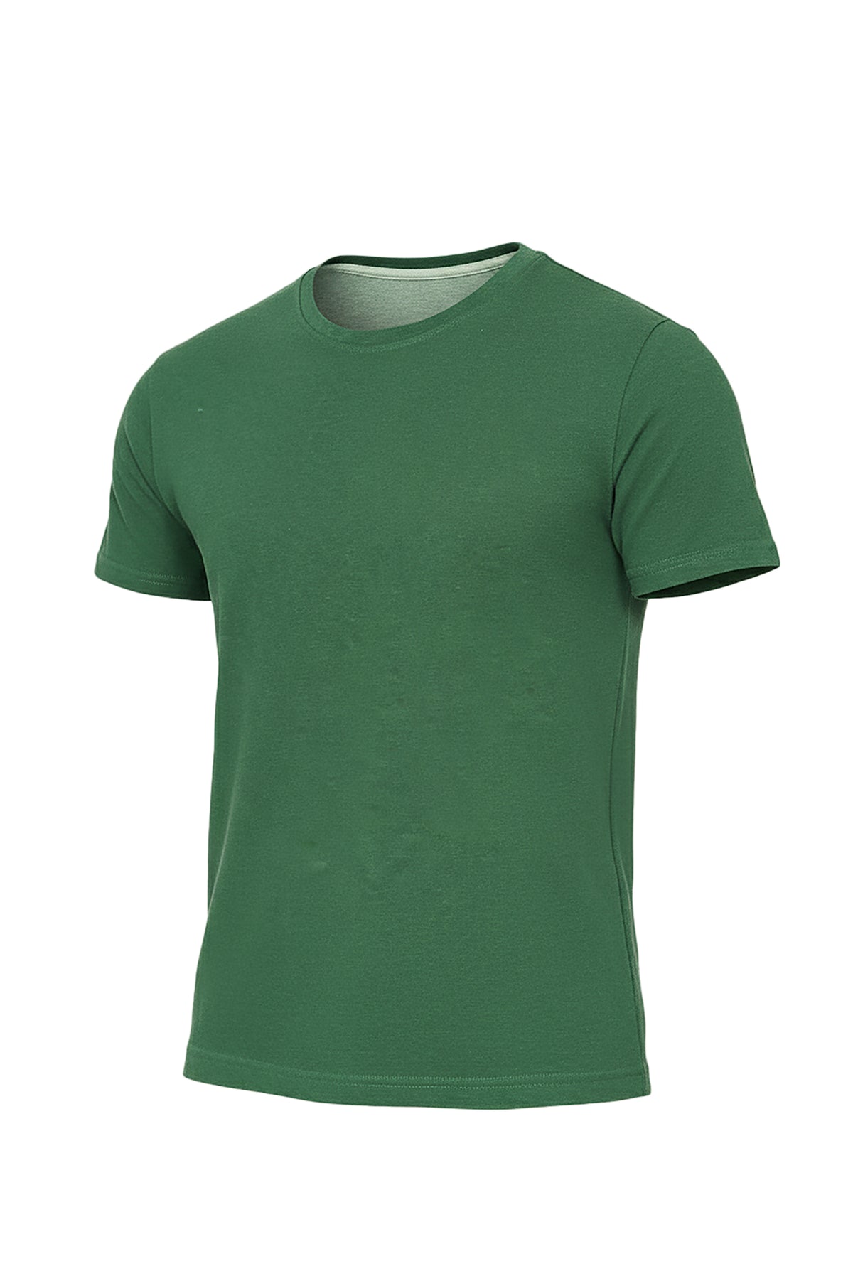 Linen Short Sleeve Round Neck T-Shirt