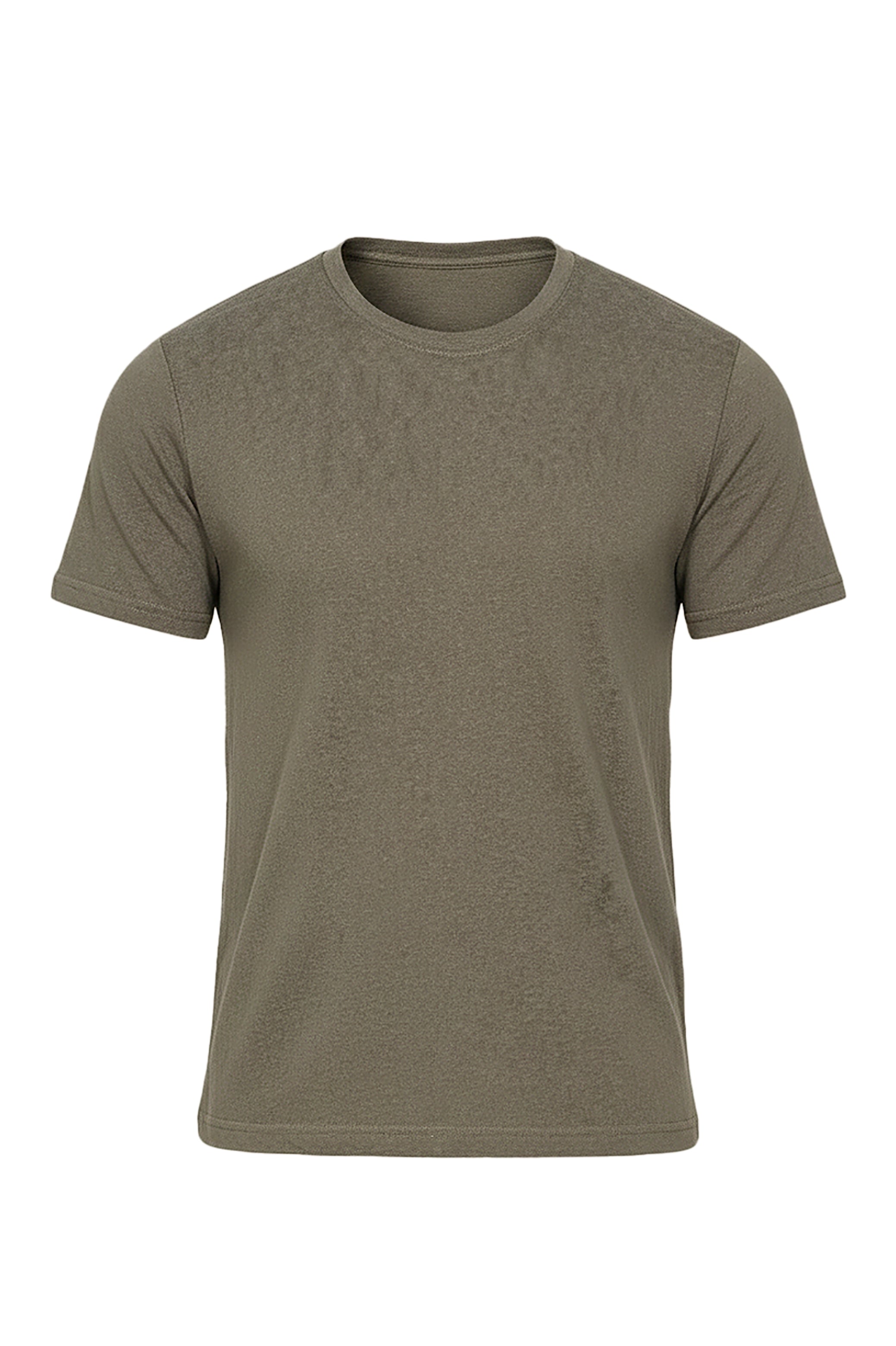 Linen Short Sleeve Round Neck T-Shirt