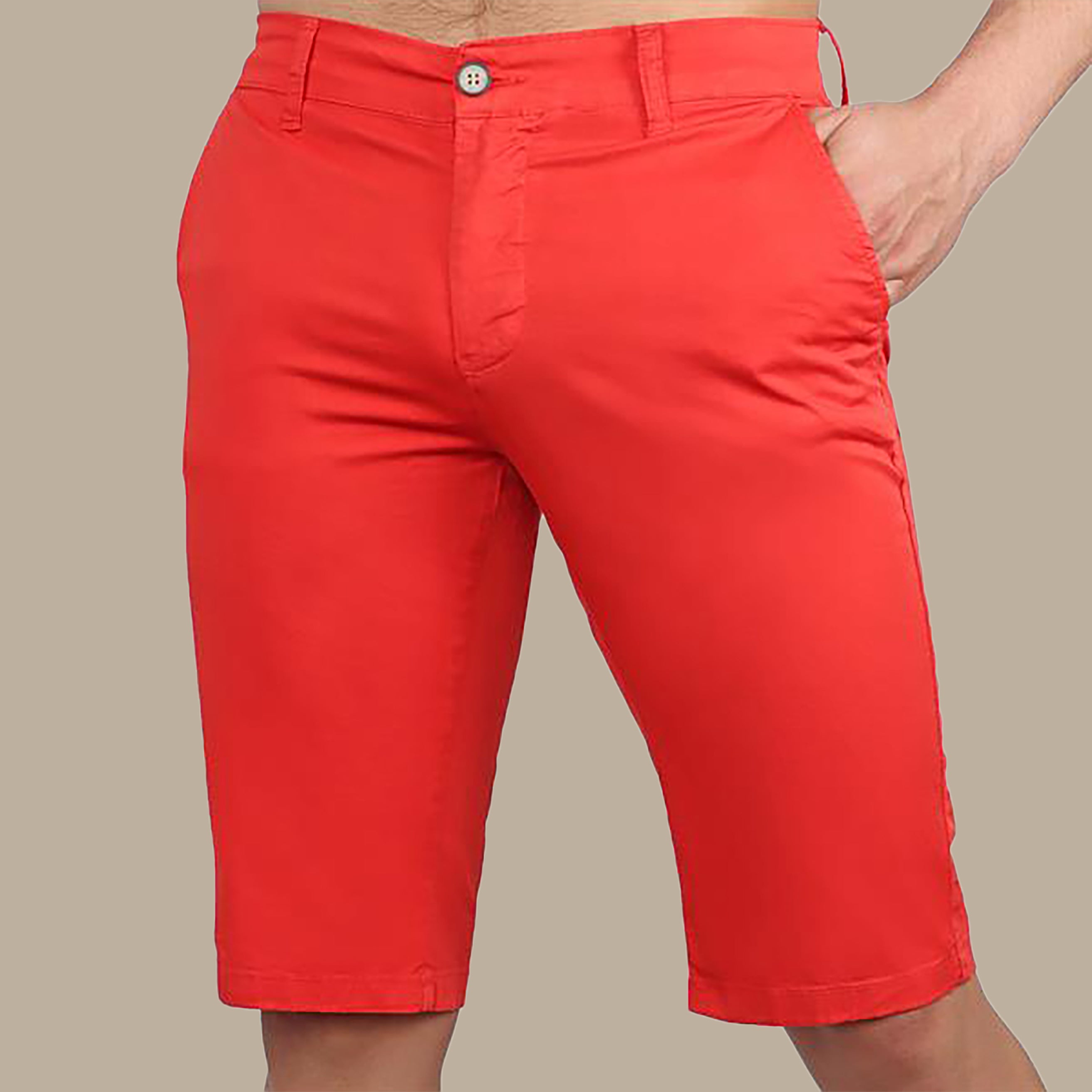 Short Chino Plain Slim