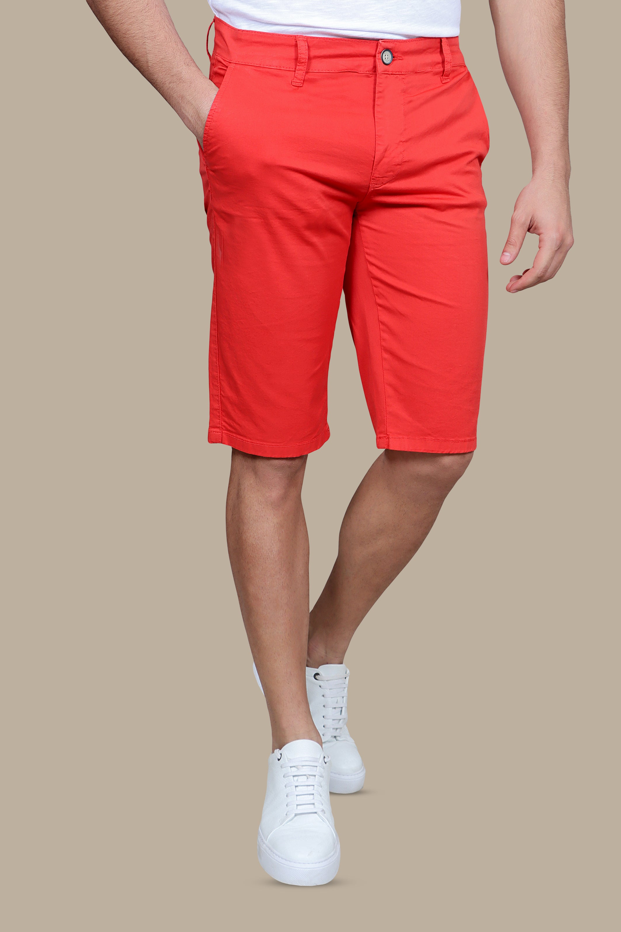 Chino Short Plain: Stylish Comfort