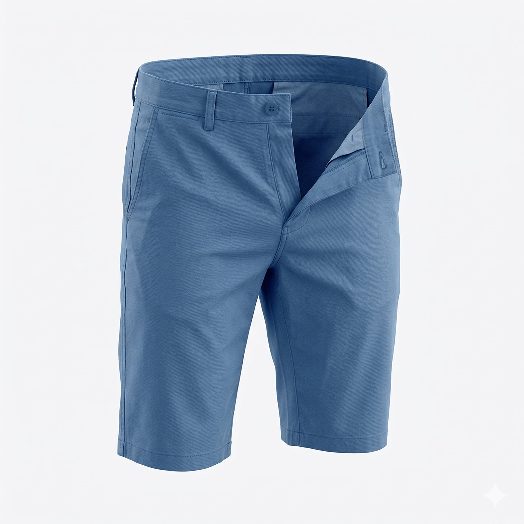 Short Chino Plain Regular | Light Blue