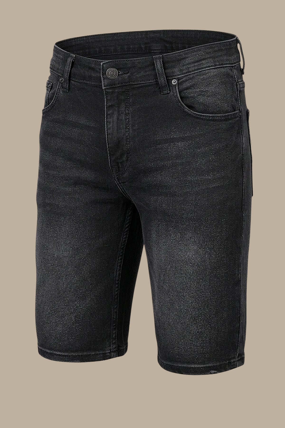 Short Denim Plain | Gray