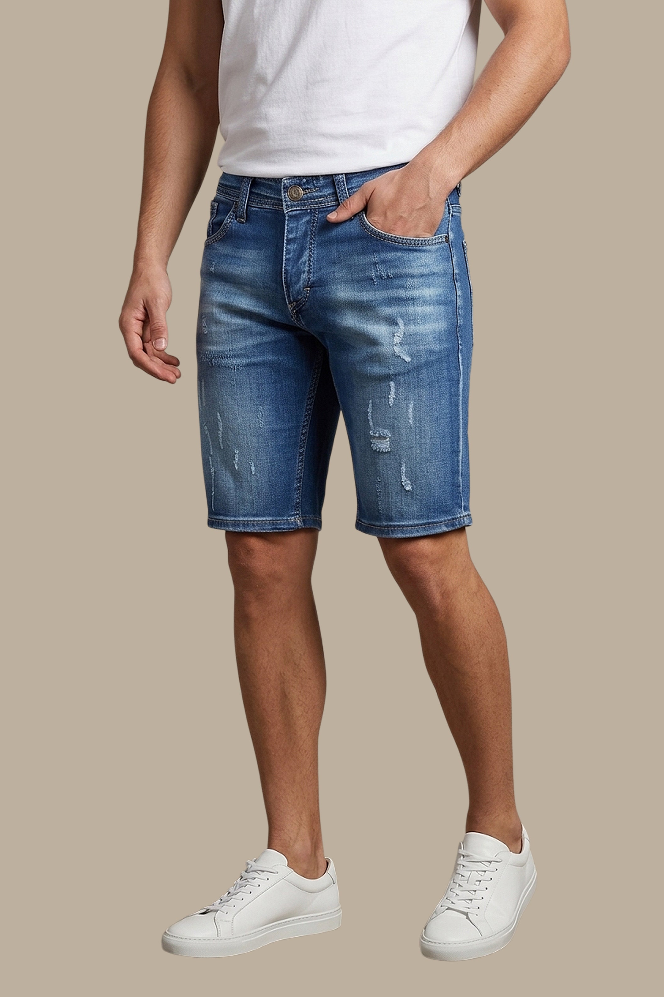 Short Denim Ripped