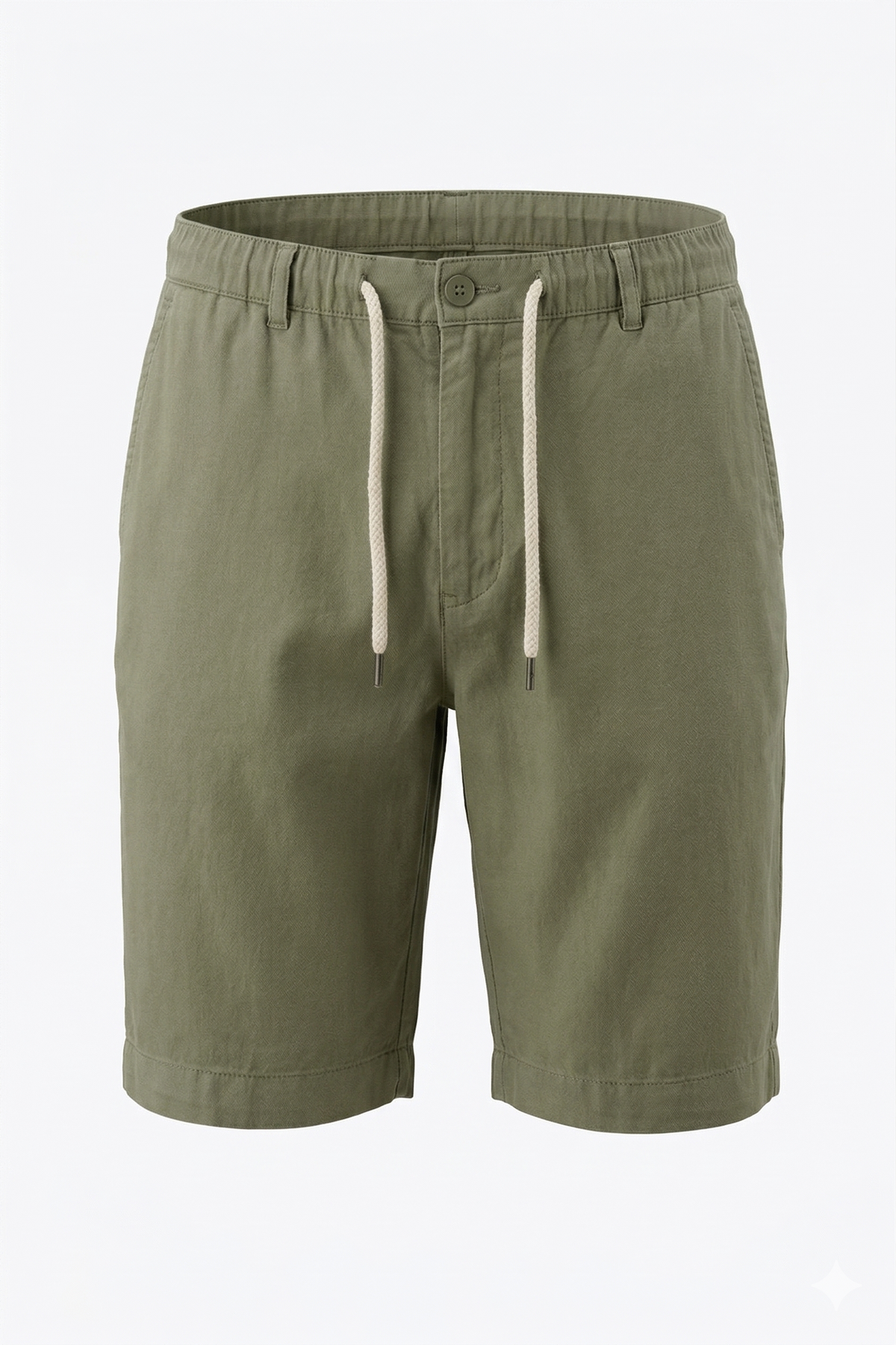 Short Tencel With Elastic Band | Olive