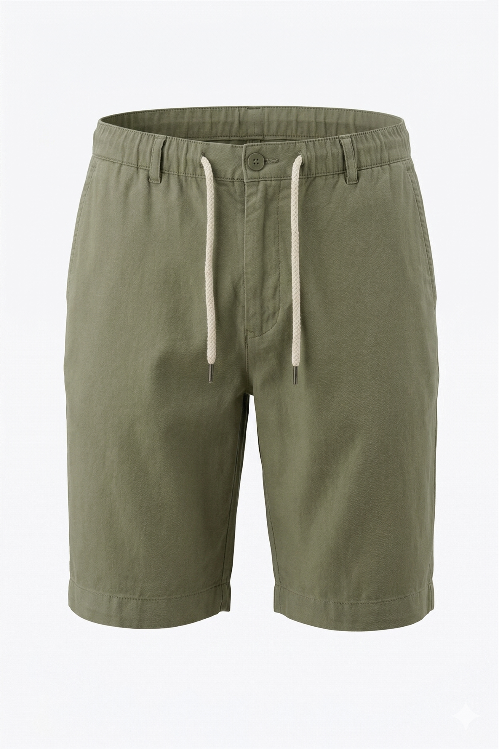 Short Tencel With Elastic Band | Olive
