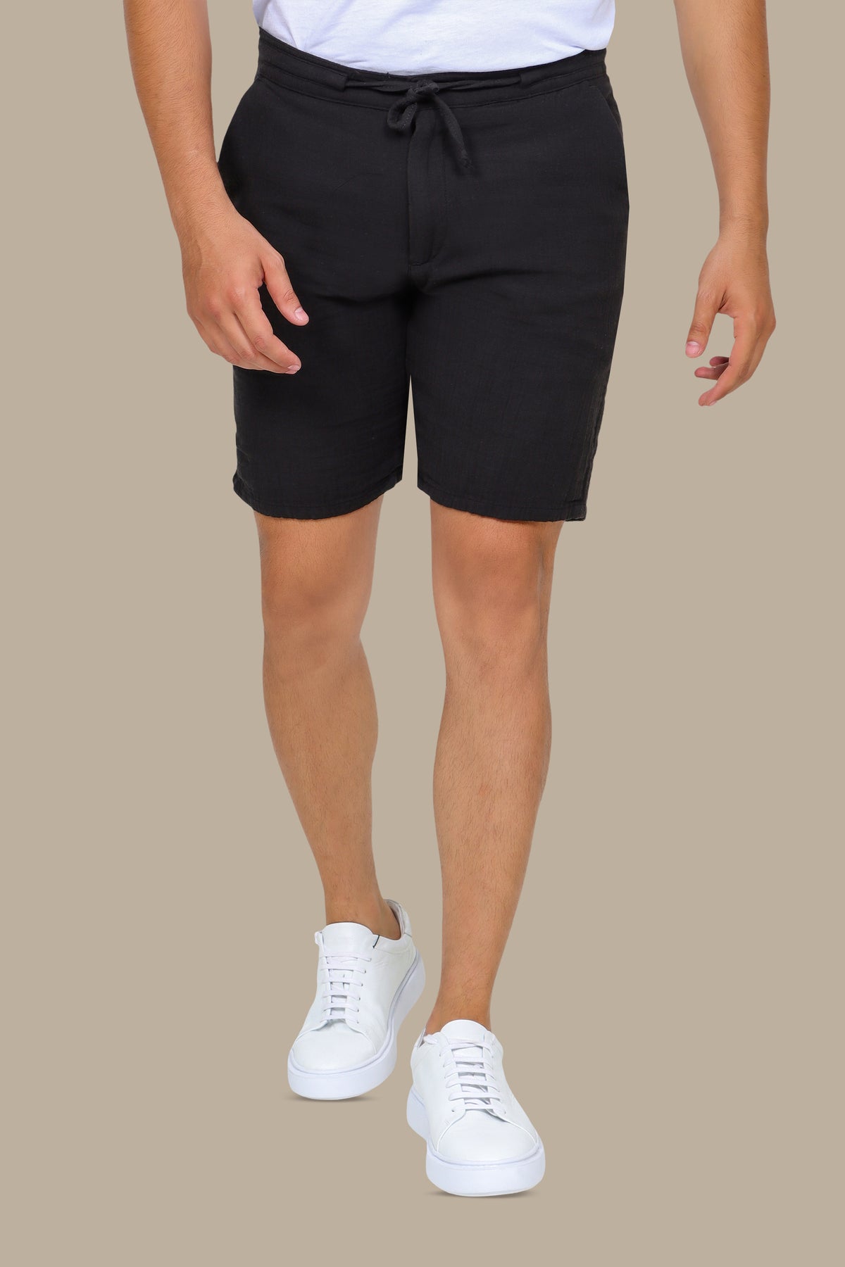 Basic Linen Shorts
