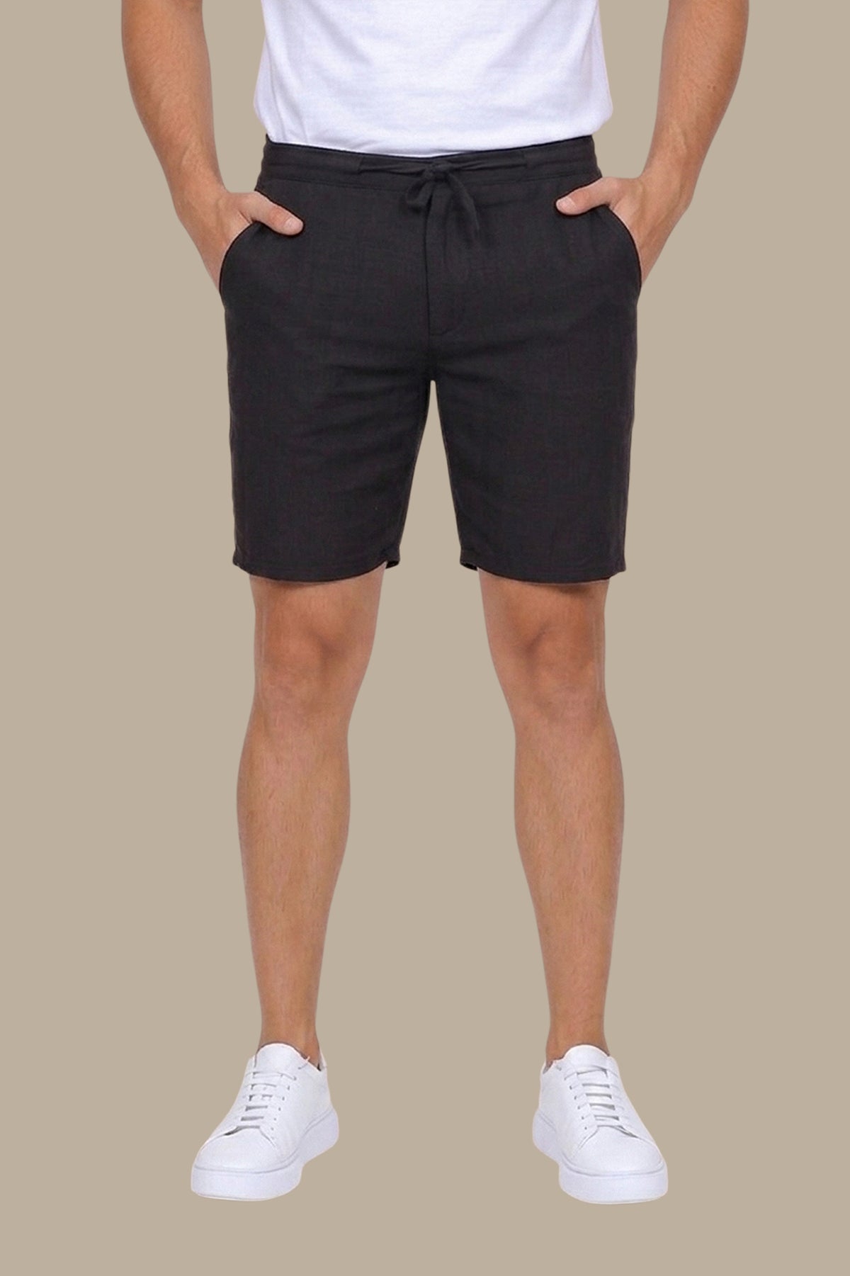 Basic Linen Shorts
