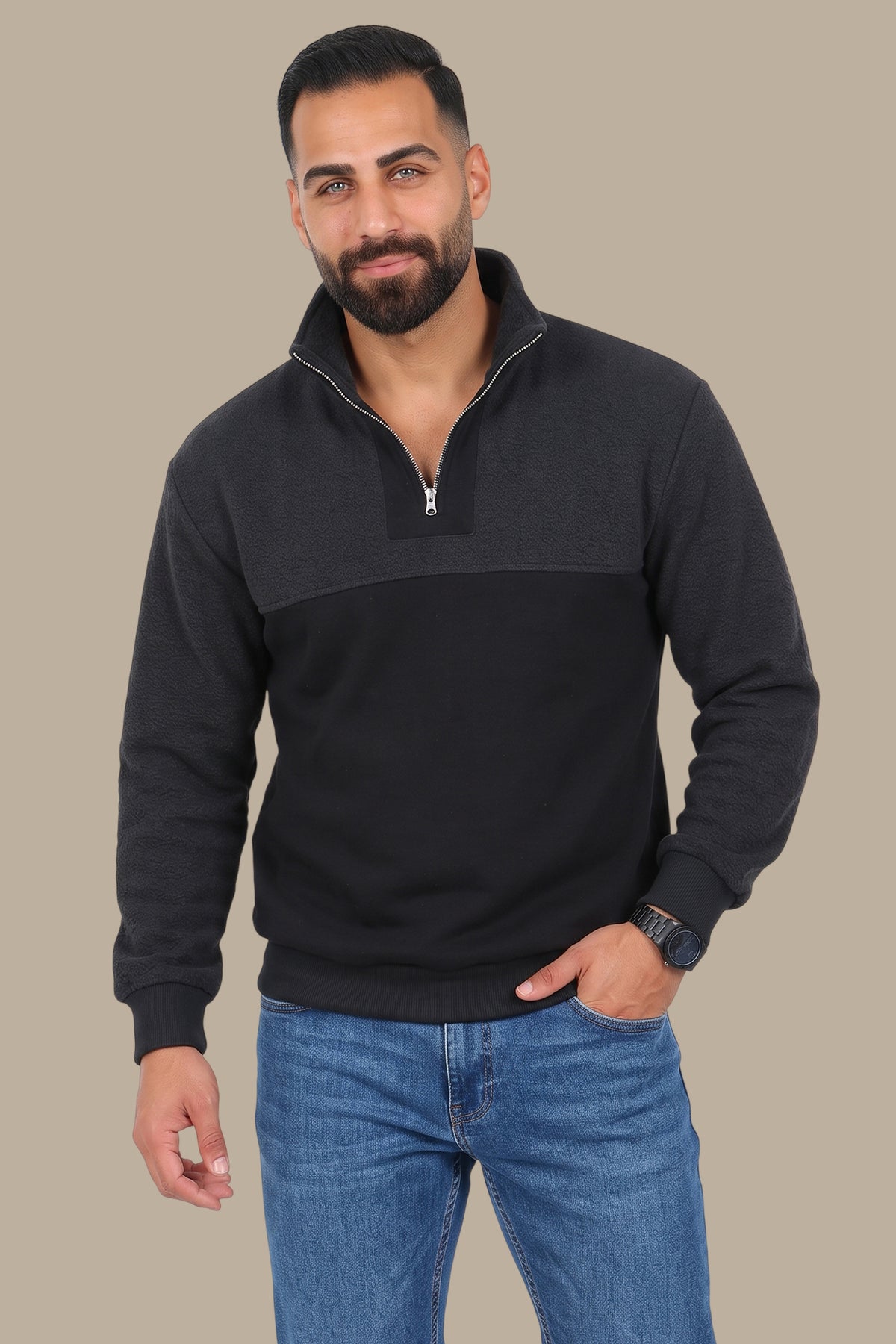 Half-Zip Sweatshirt