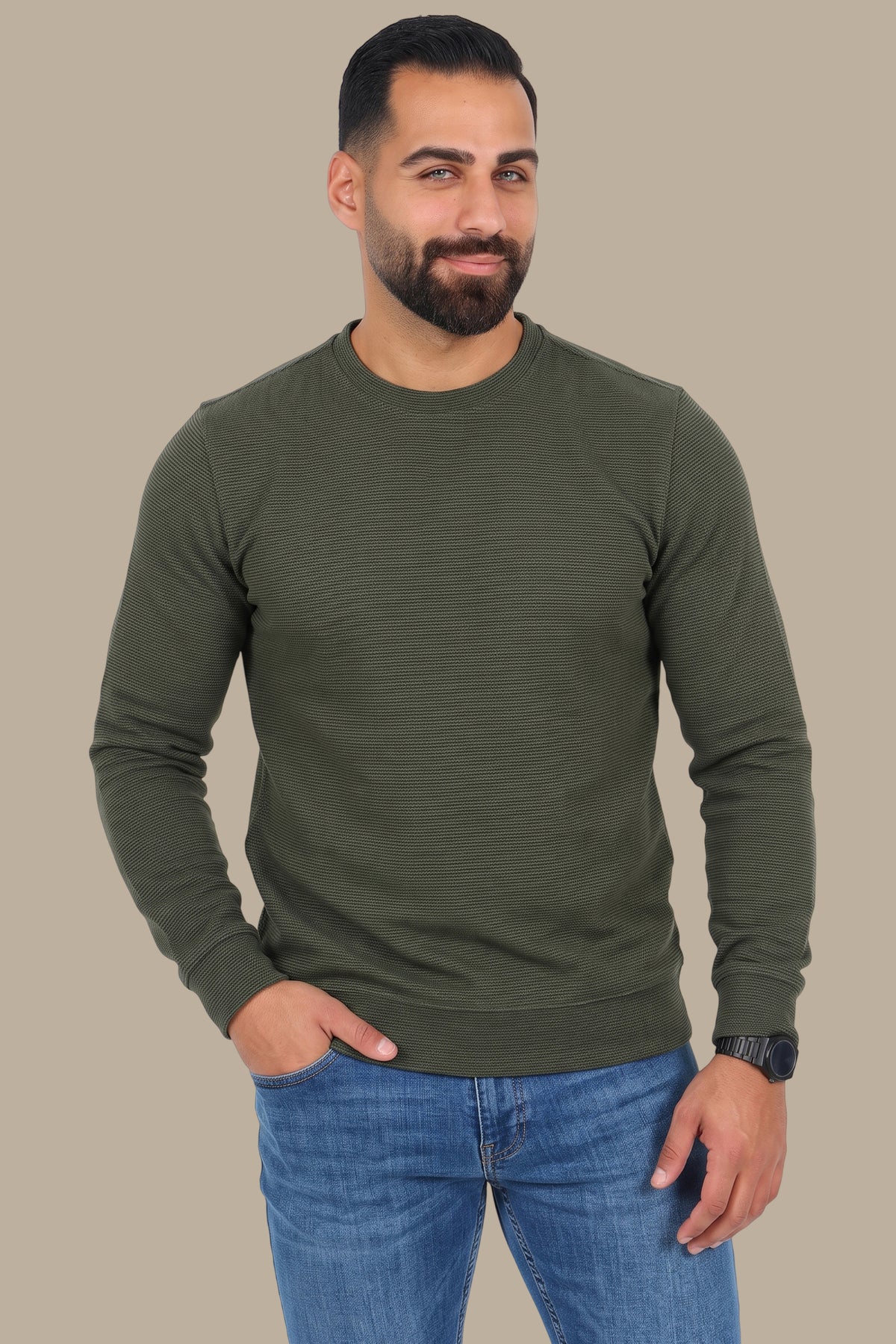 Structured Sweatshirt
