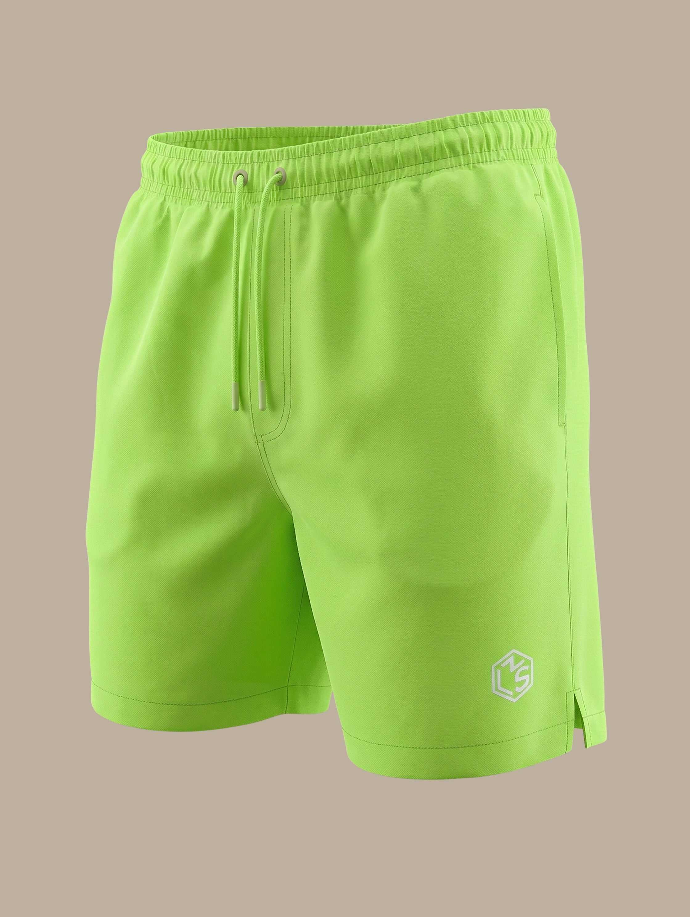 Yellow Basic Swimwear