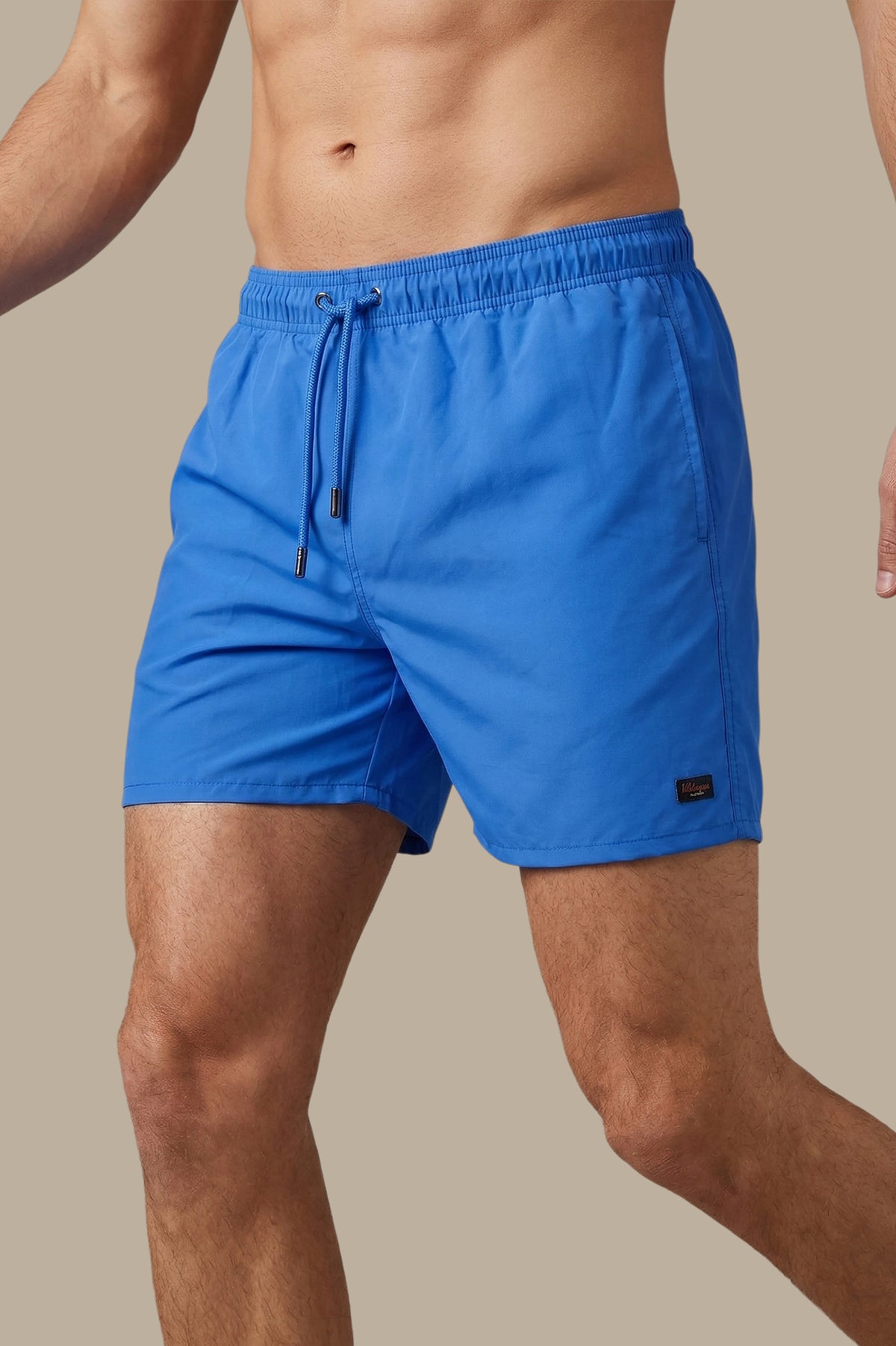 Blue Plain Swimwear