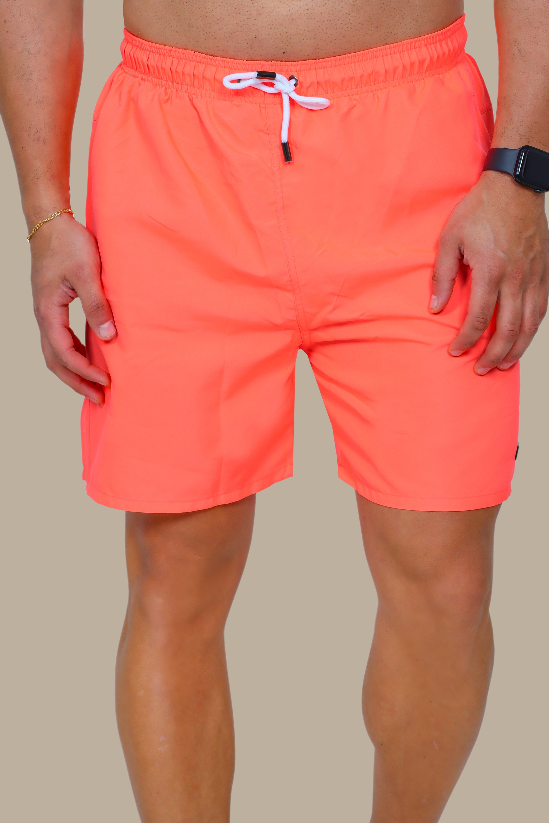 Coral Plain Swimwear
