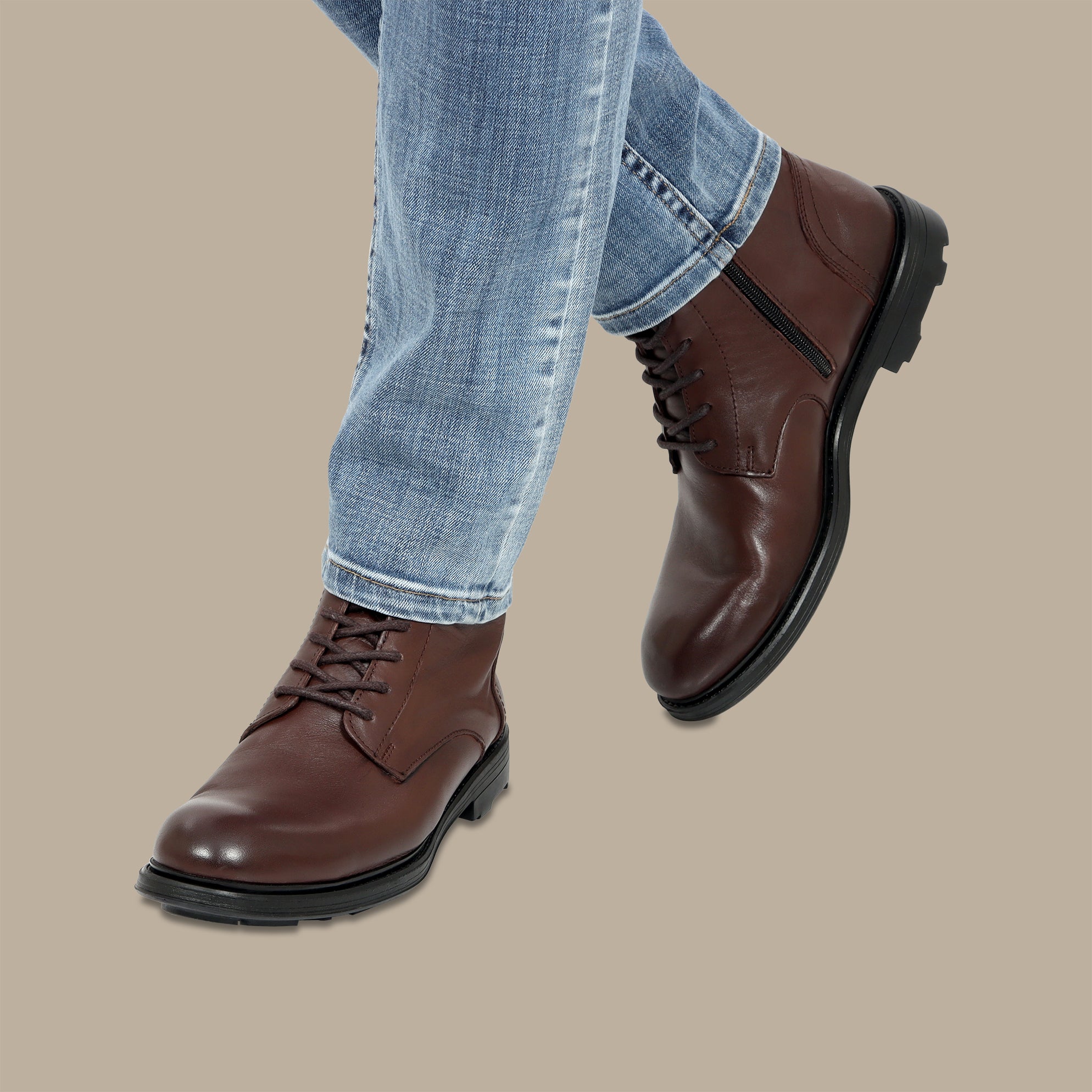 Shoes Classic Boot Plain | Brown