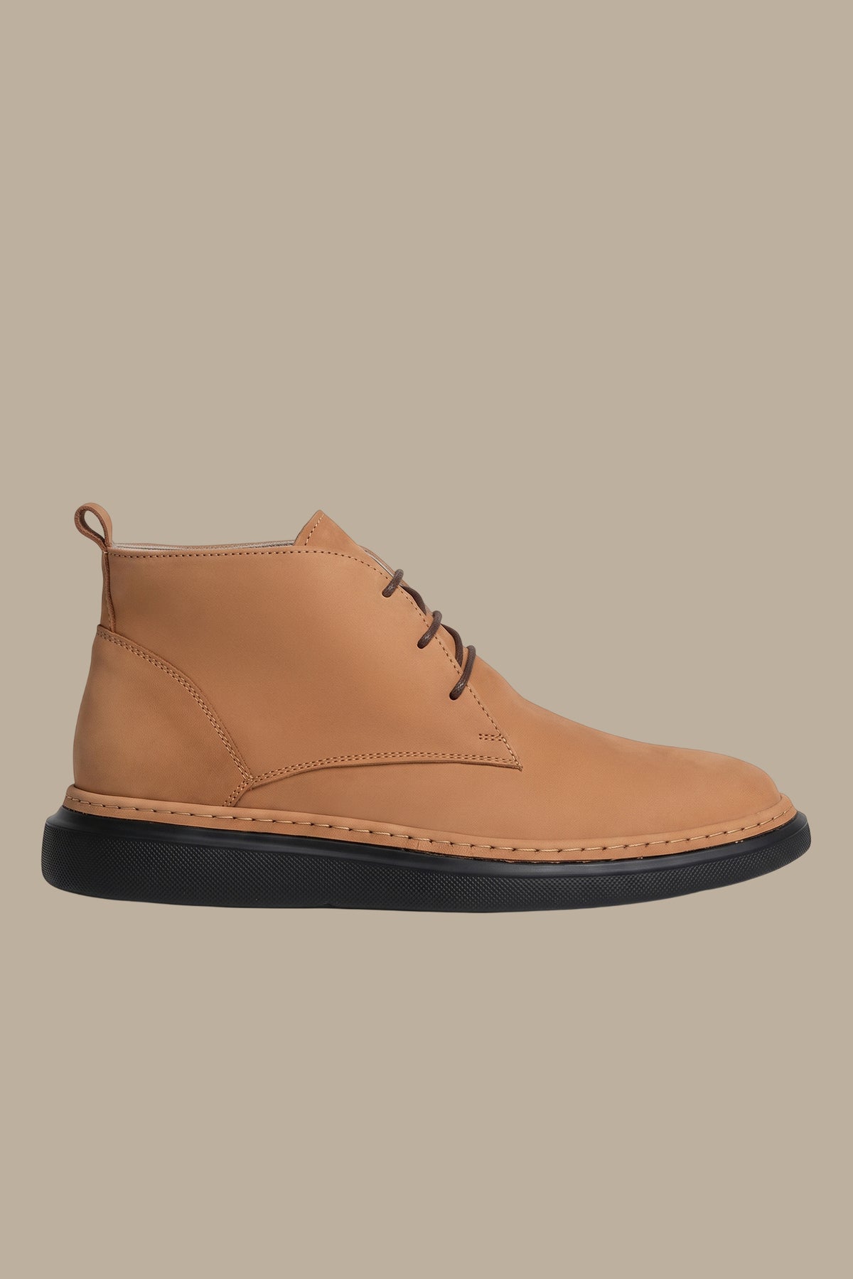 Shoes Half Boot Nubuck Plain
