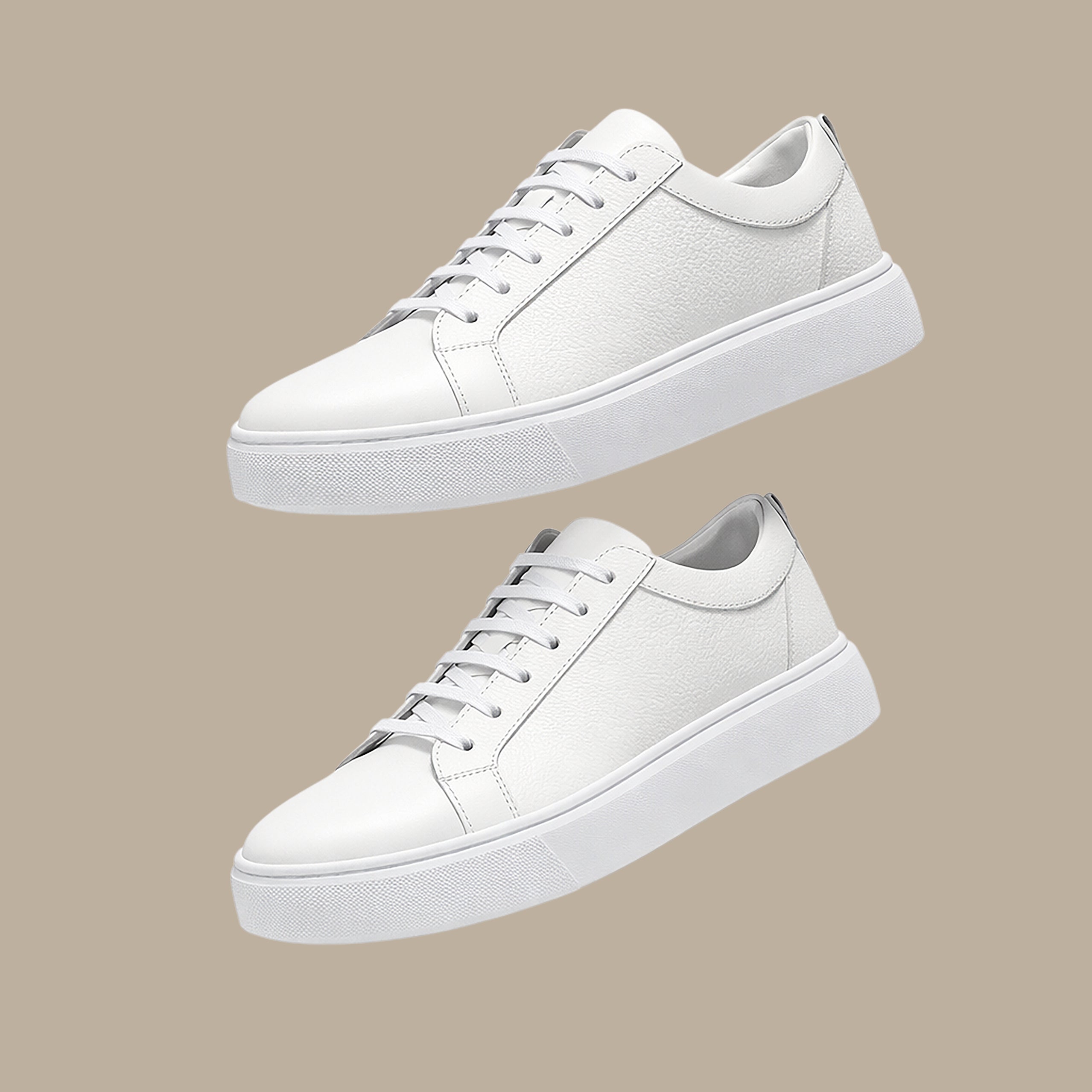 Alexander Structure White Sneakers: Pure Simplicity