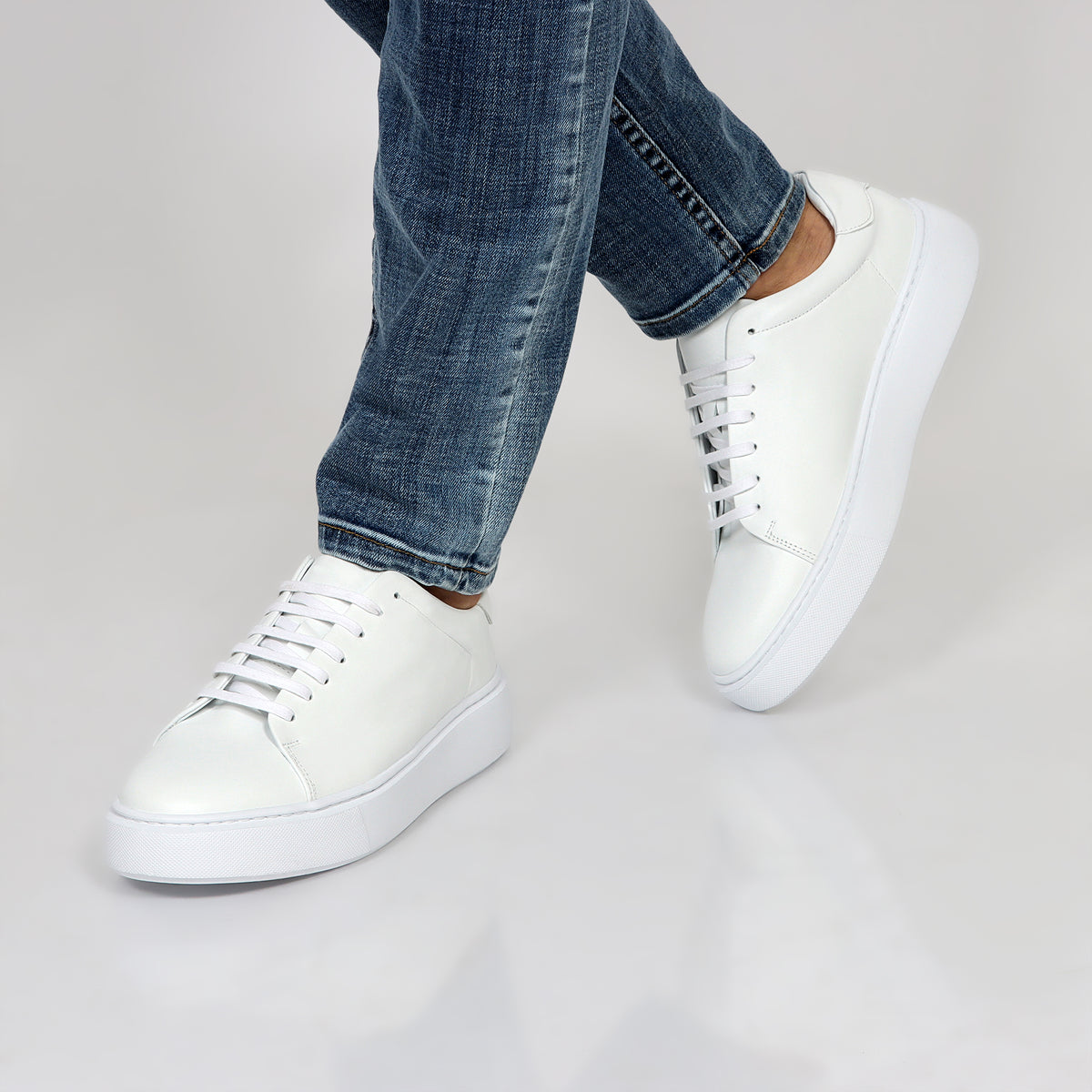 Alexander Nappa Full White Shoes: Pure Luxury