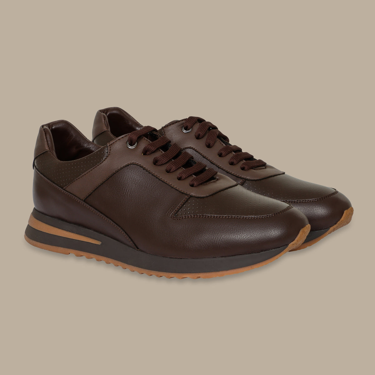 Brown Casual Trainers