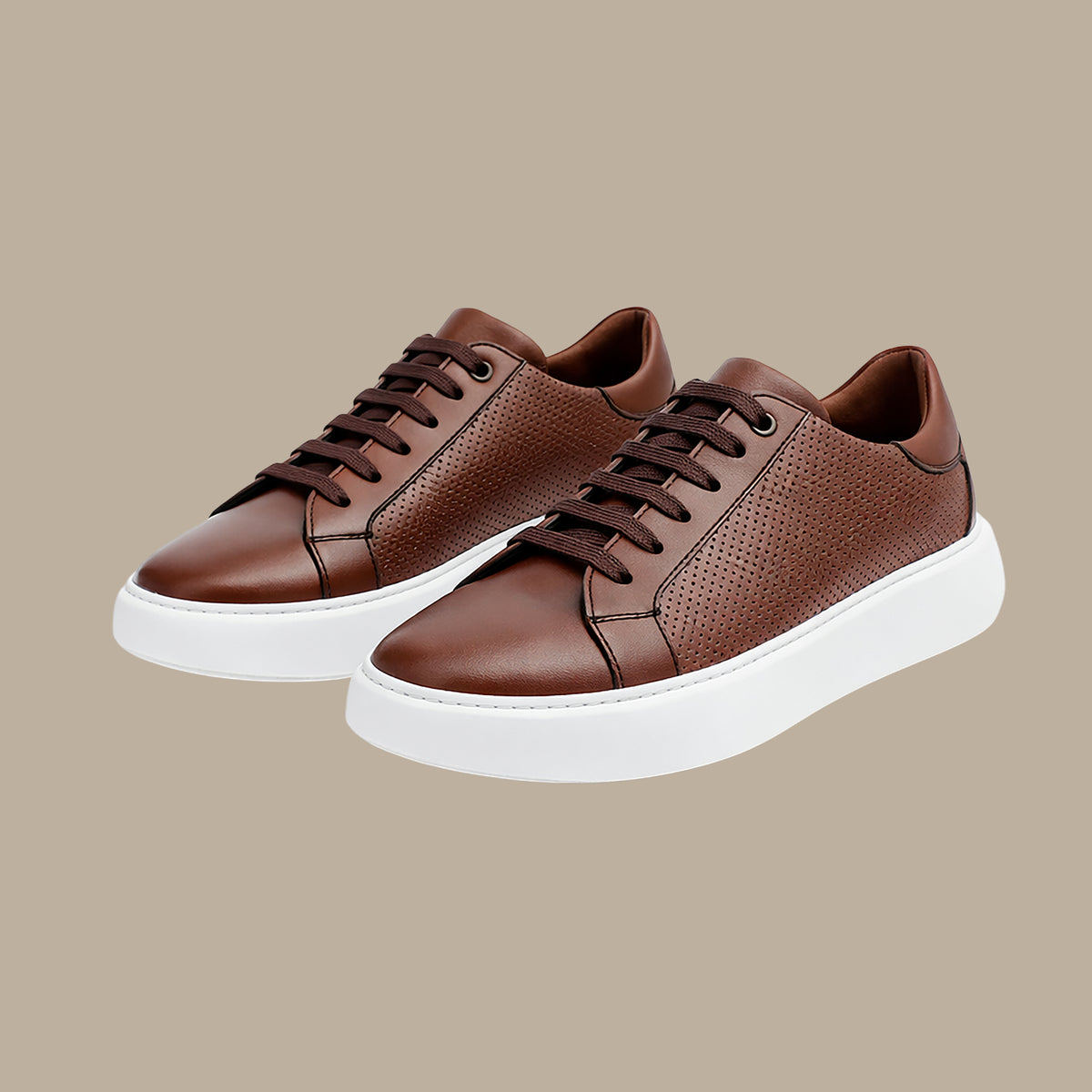 Havane Dotted Trainers with Textured Finish
