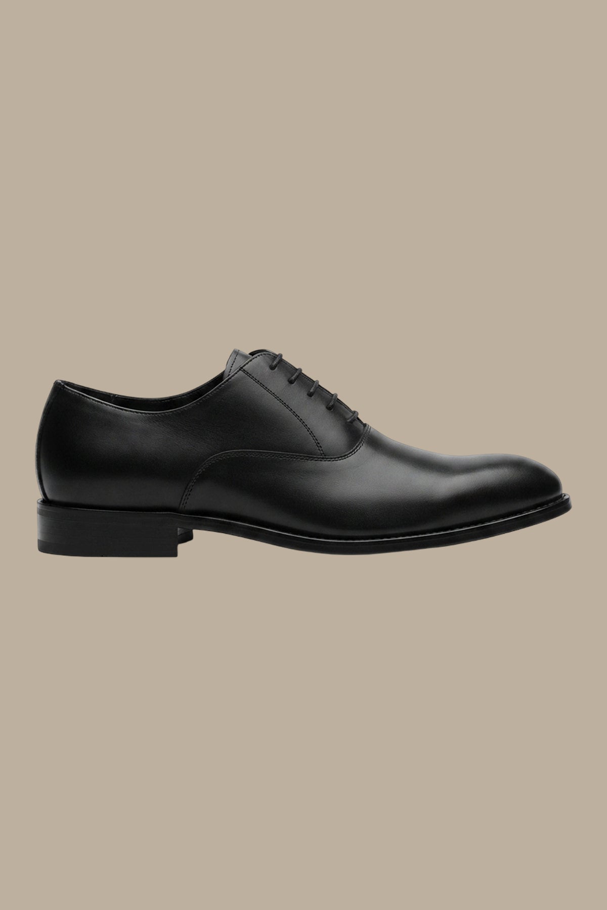 Classic Black Leather Dress Shoes