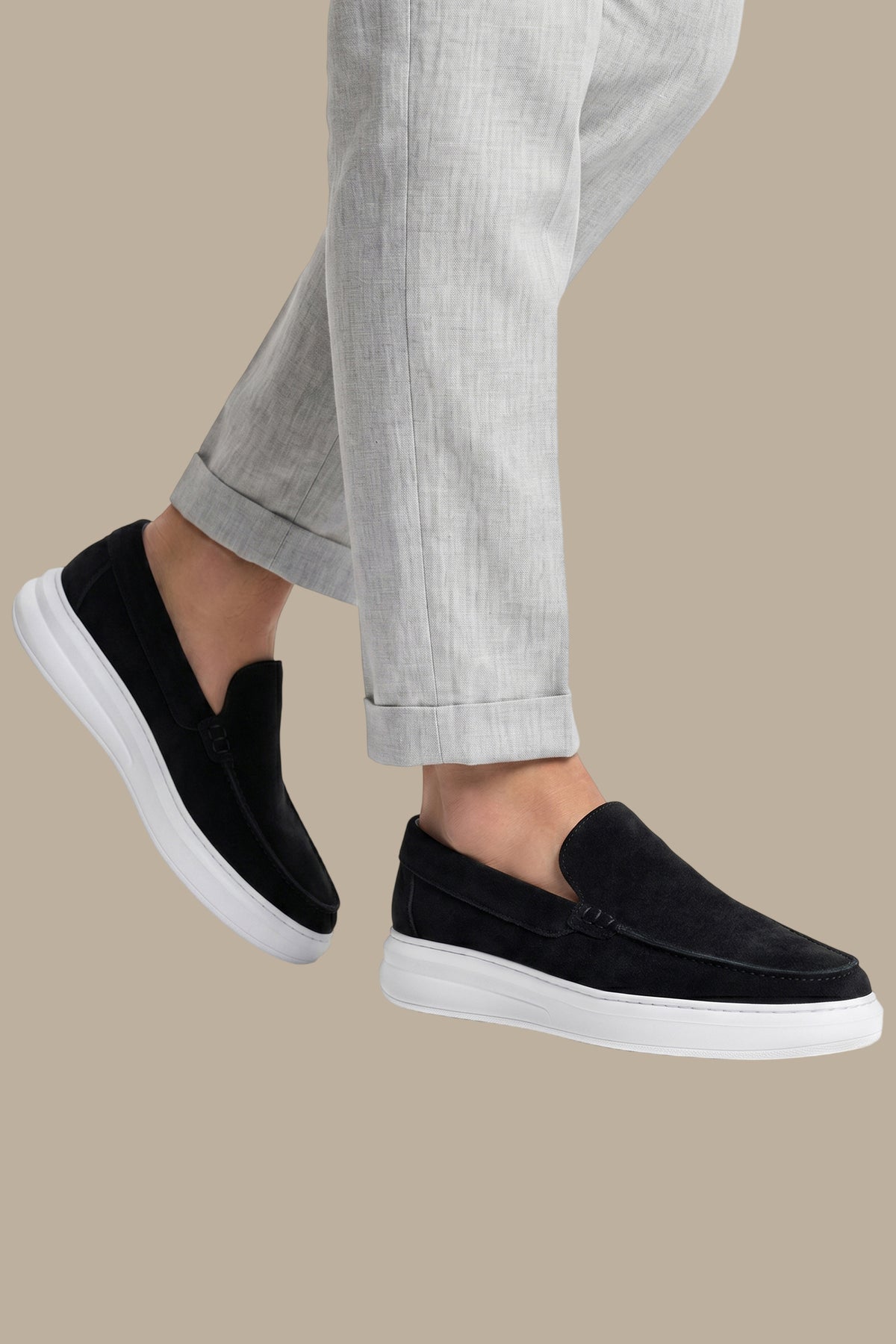 Suede Casual Loafers