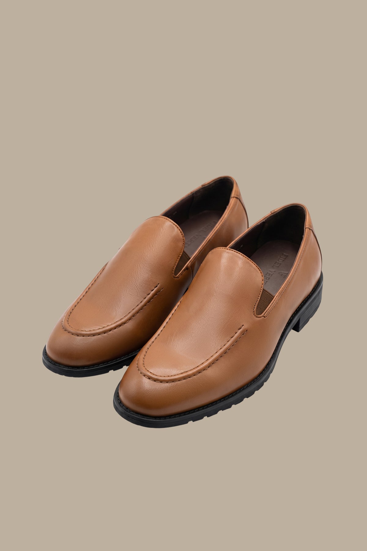 Leather Moc Toe Penny Loafer
