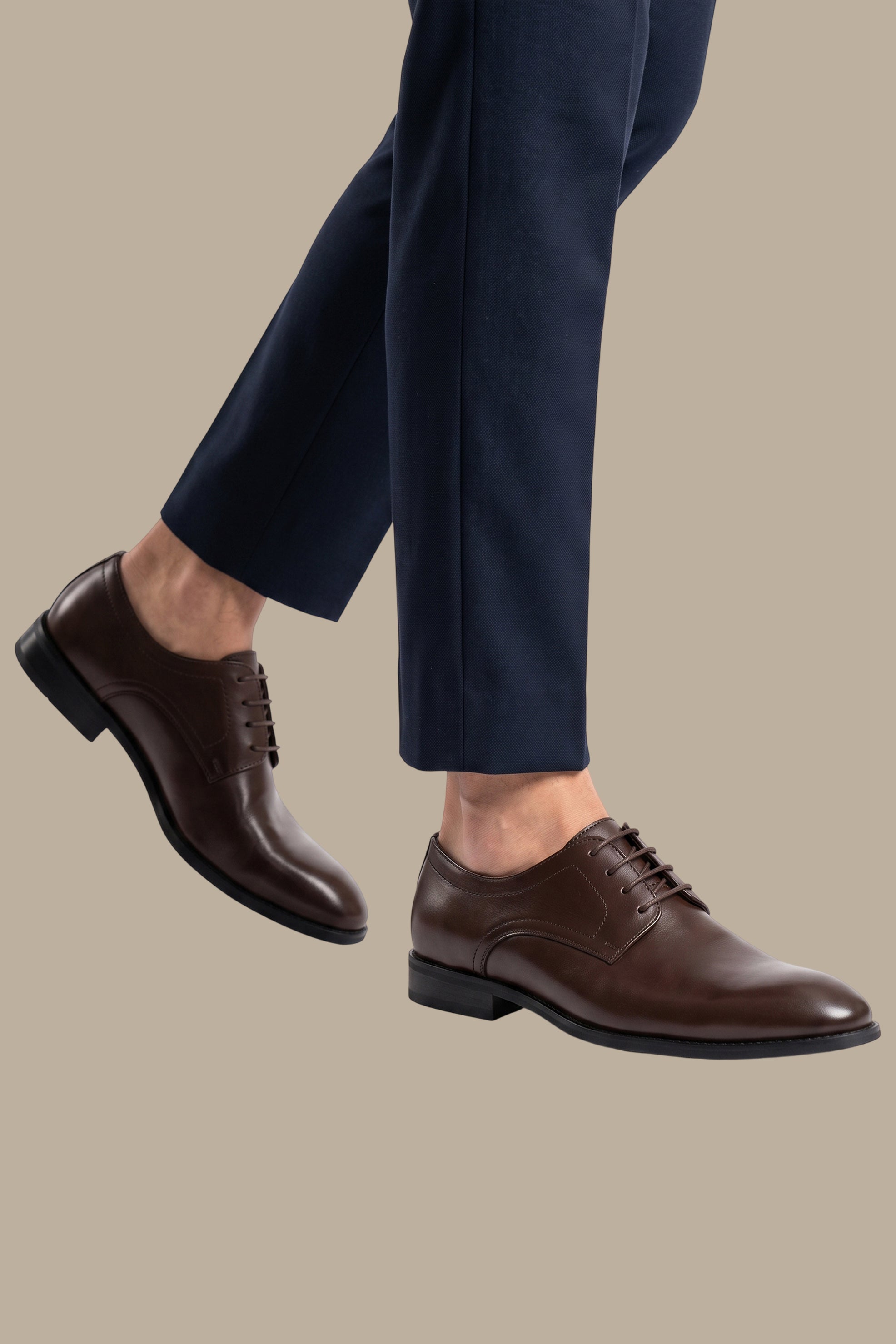 Classic Real Leather Blucher Shoes
