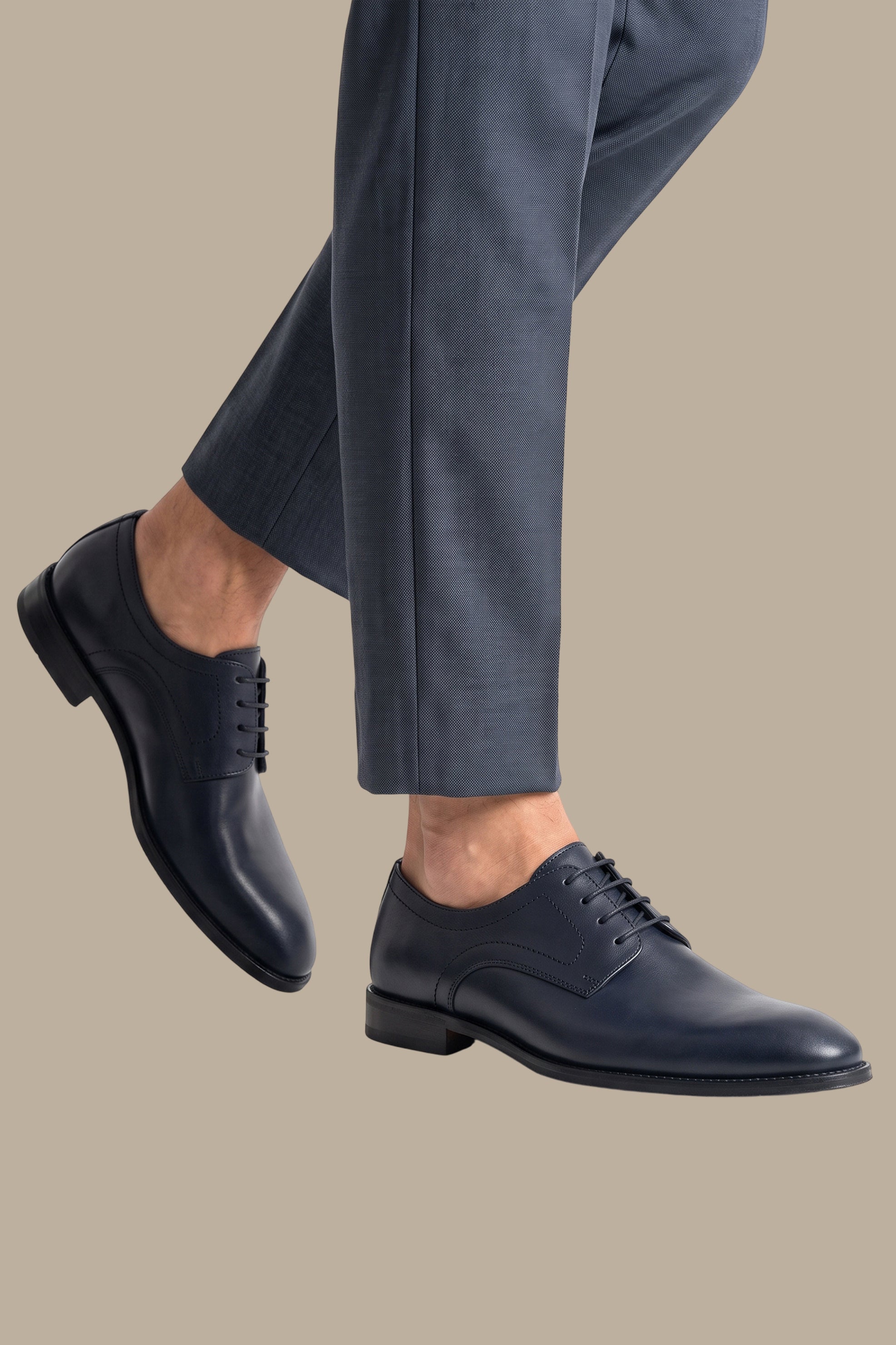 Classic Real Leather Blucher Shoes