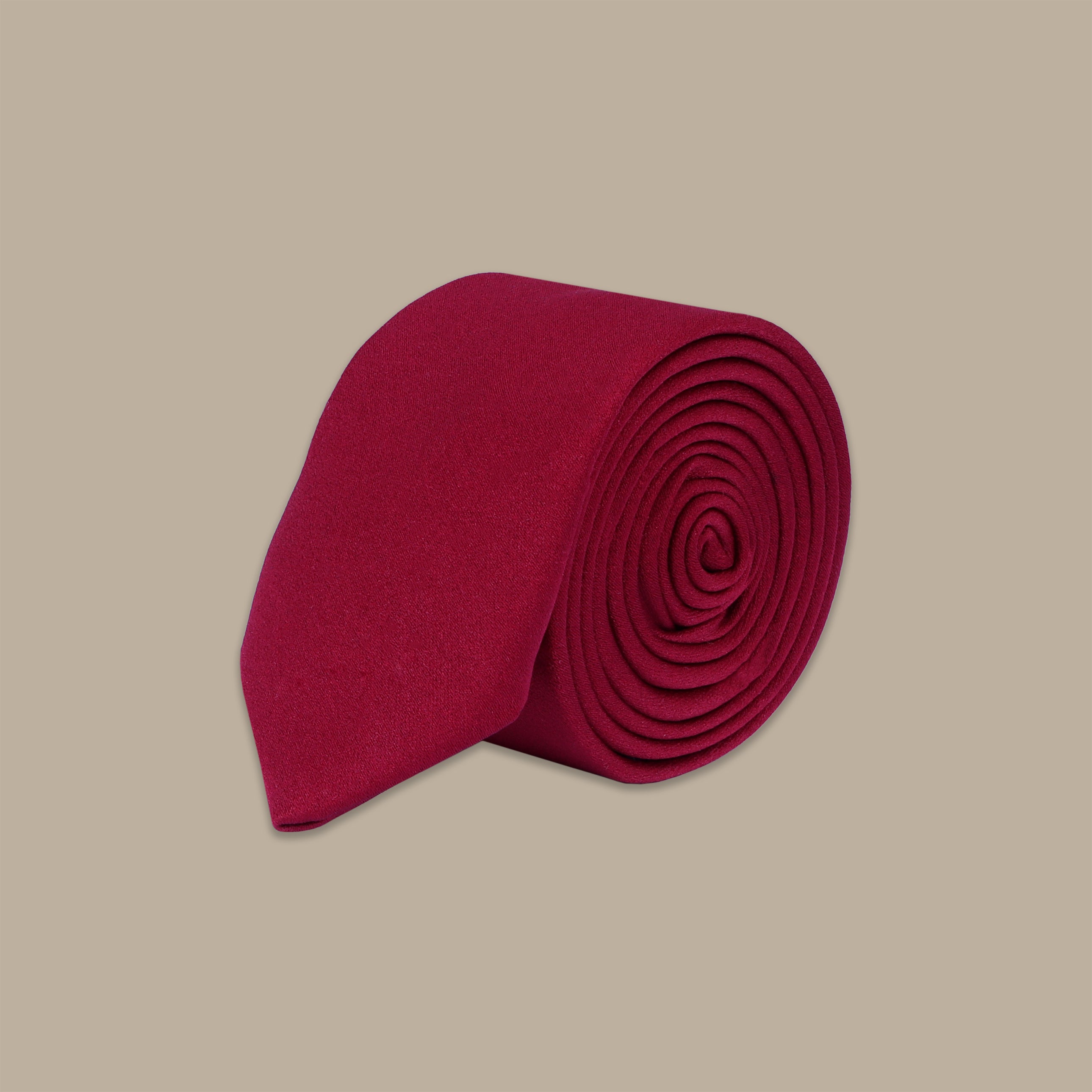 Chic Burgundy Kids' Tie