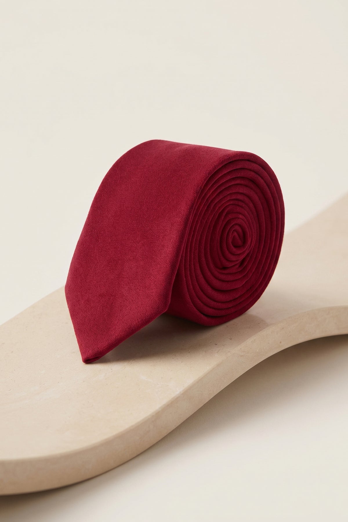 Chic Burgundy Kids' Tie