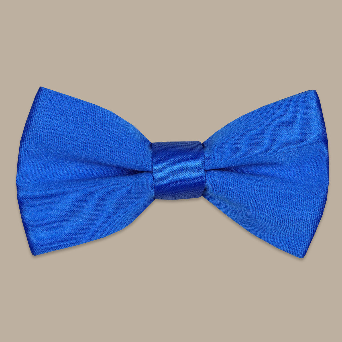 Satin Bowtie in Indigo