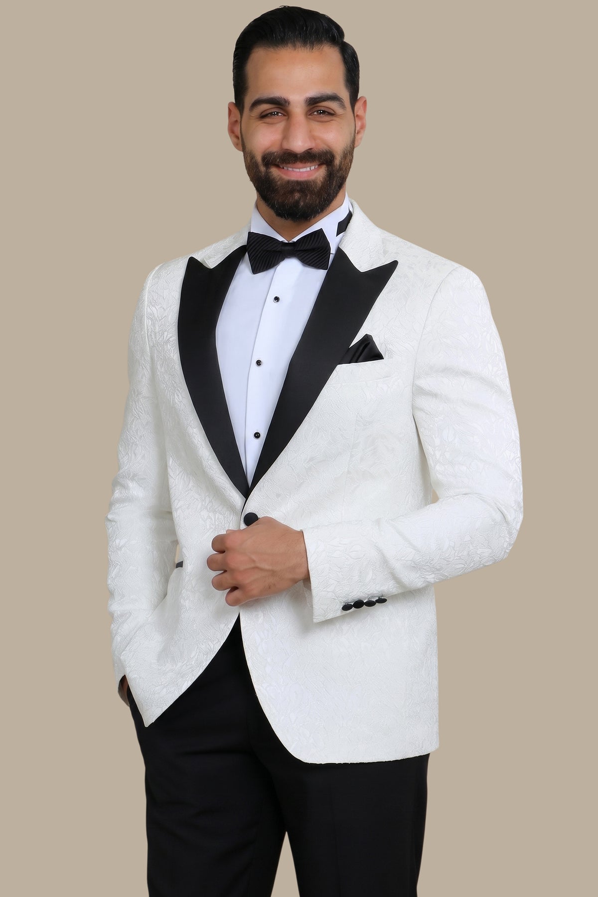 Off-White FV Peak Jacquard Tuxedo