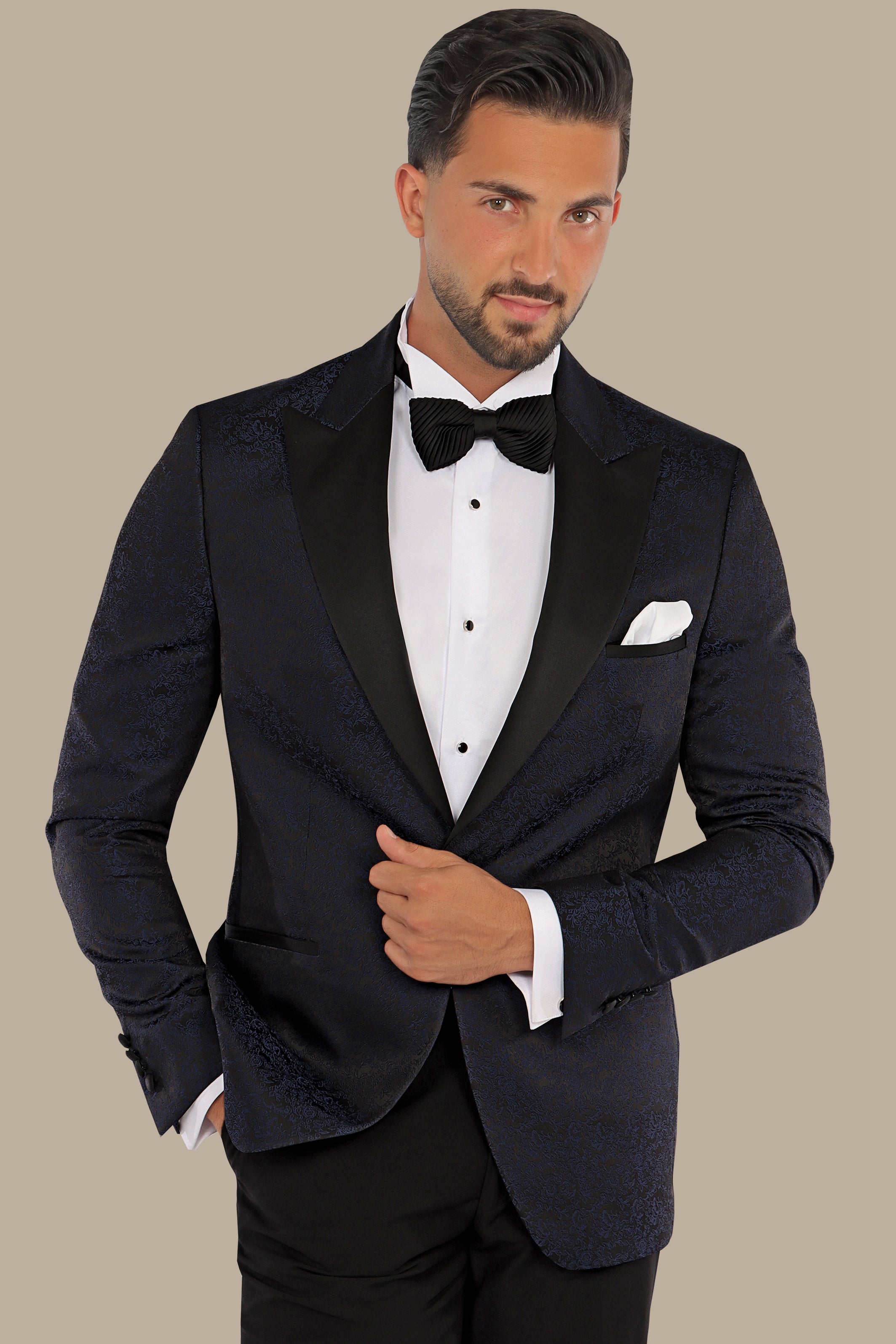 Navy Peak Lapel: Tuxedo FV Special Collection