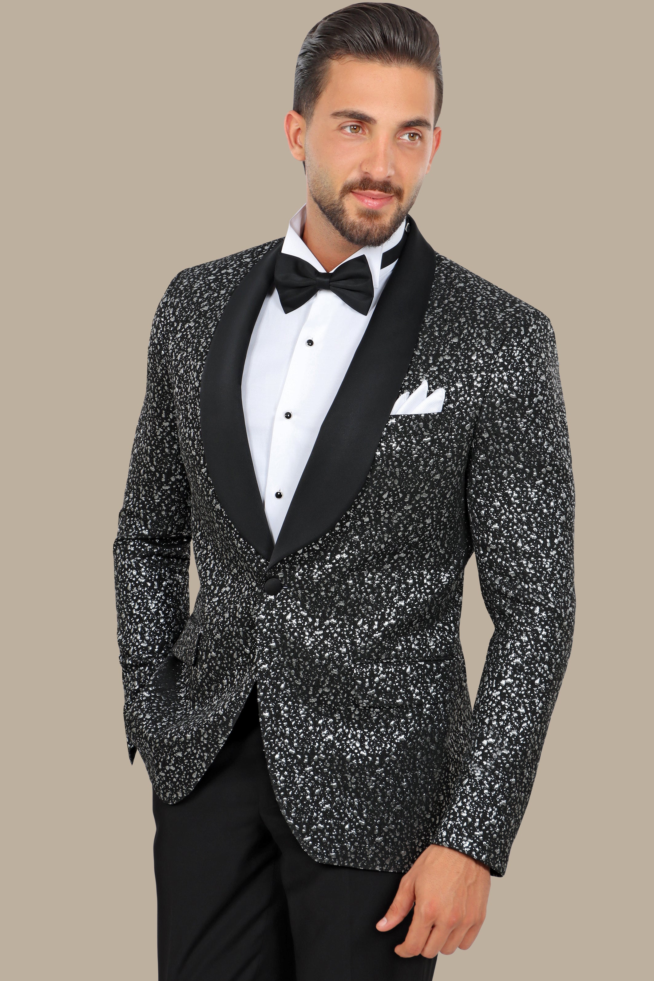 Silver Glitter Tuxedo FV Special Collection