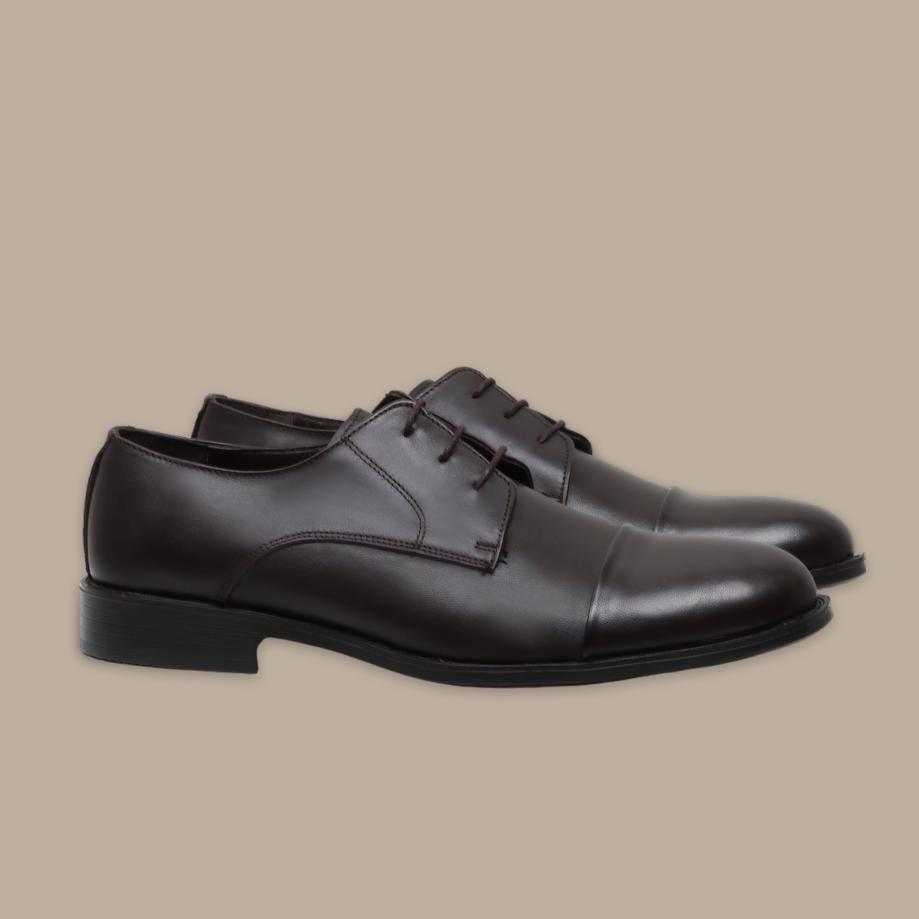 Dark Brown Classic Oxford Shoes