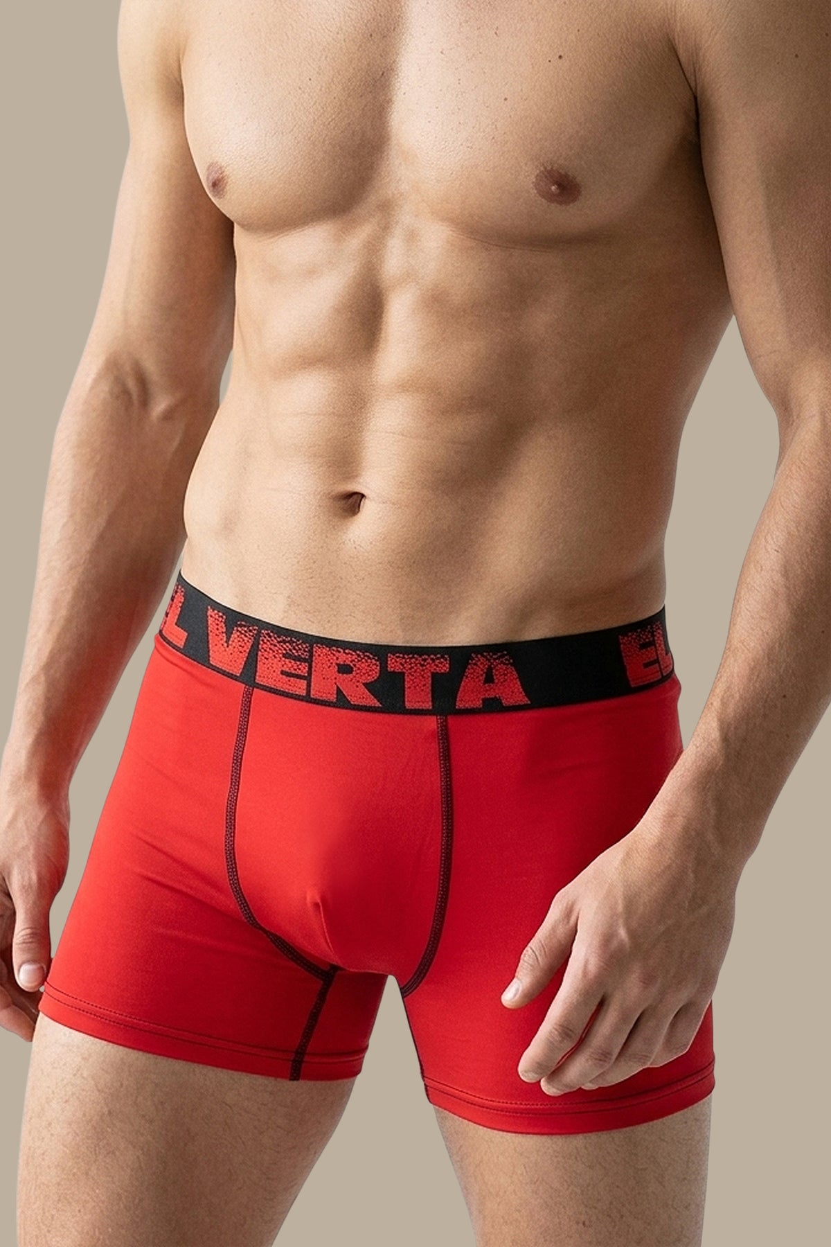 Fidel Verta Red Solid Boxer