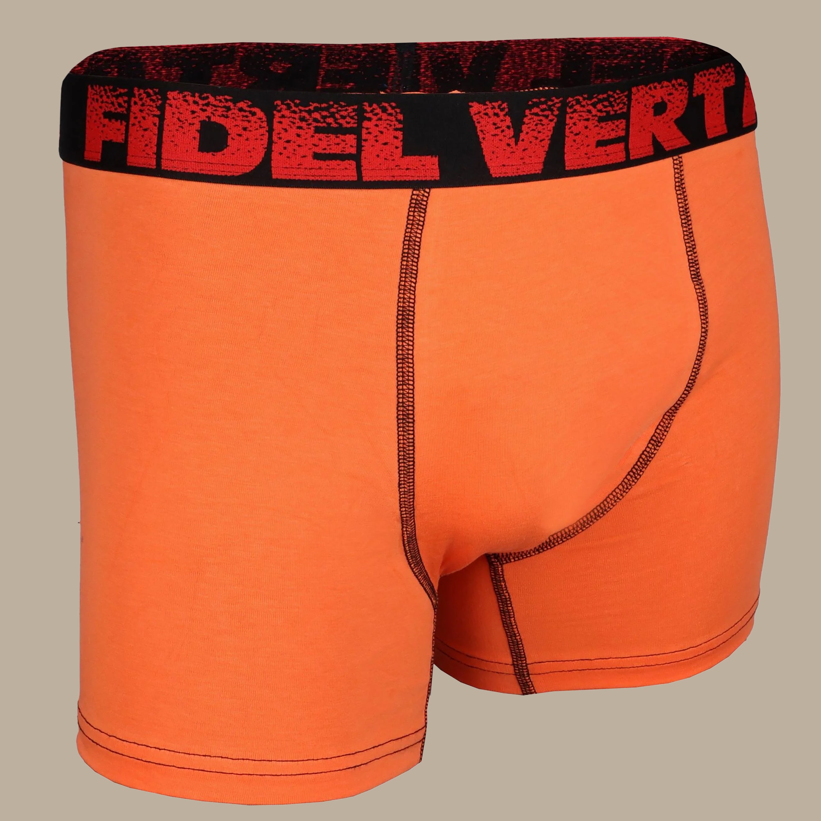 Fidel Verta Solid Orange Boxer