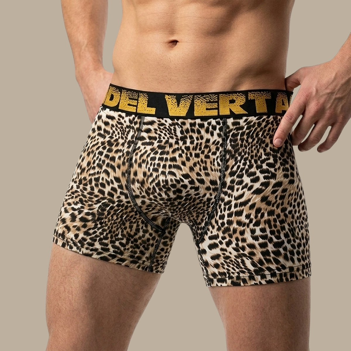 Leopard Edge: Fidel Verta Men's Printed Boxers