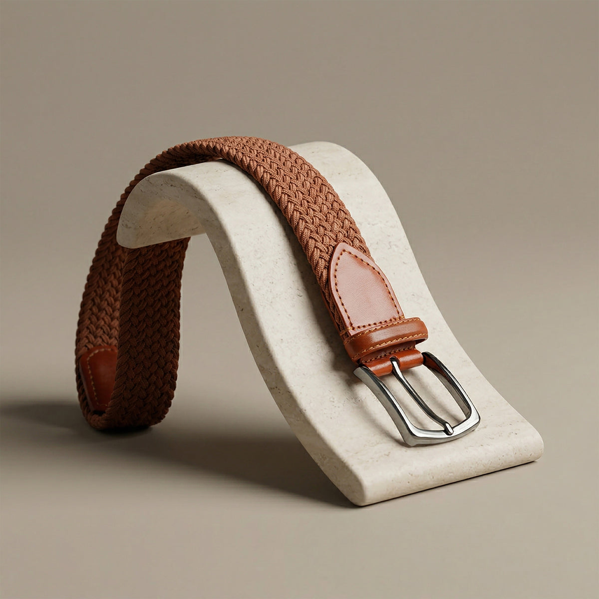 Casual Charm: Braided Havane Belt
