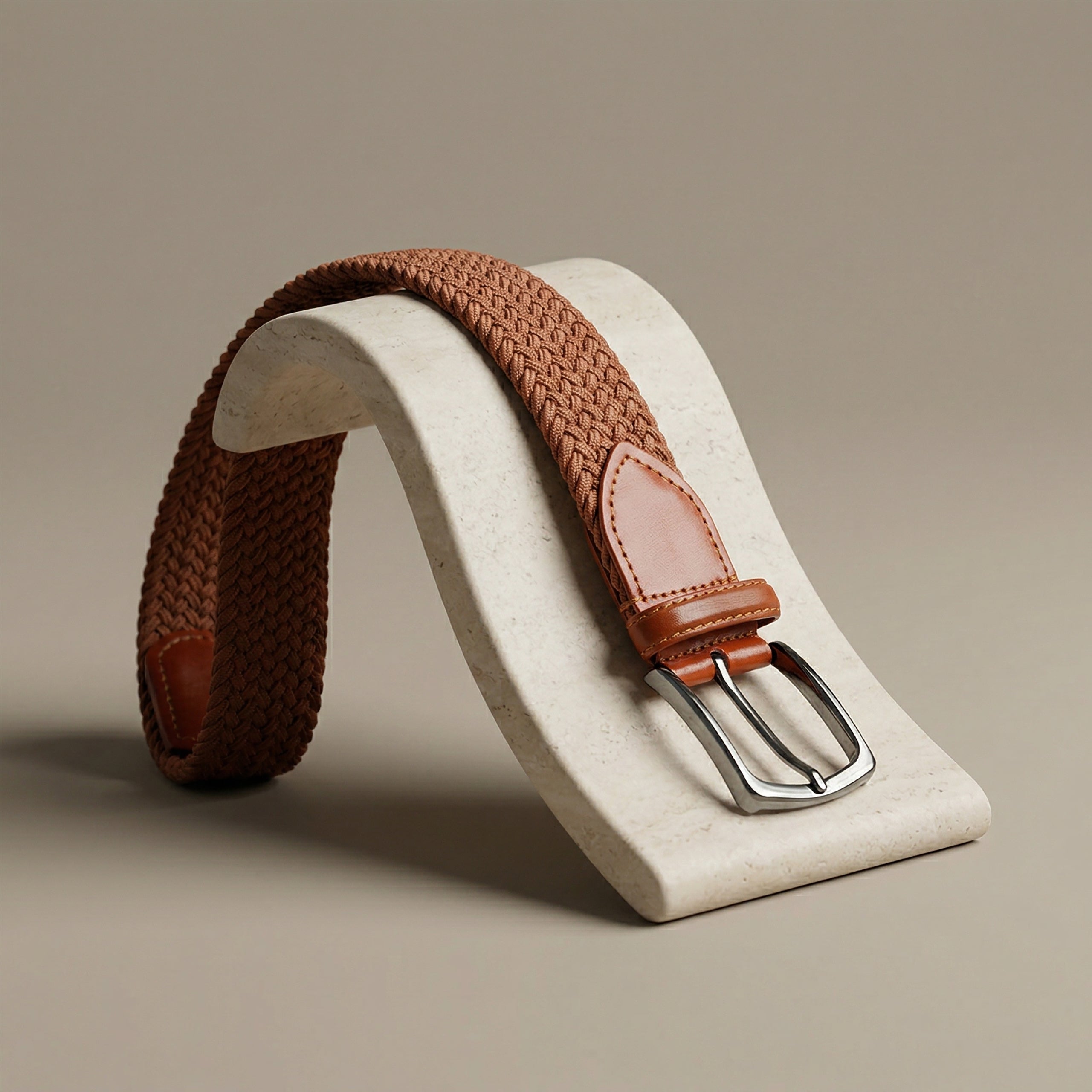 Casual Charm: Braided Havane Belt