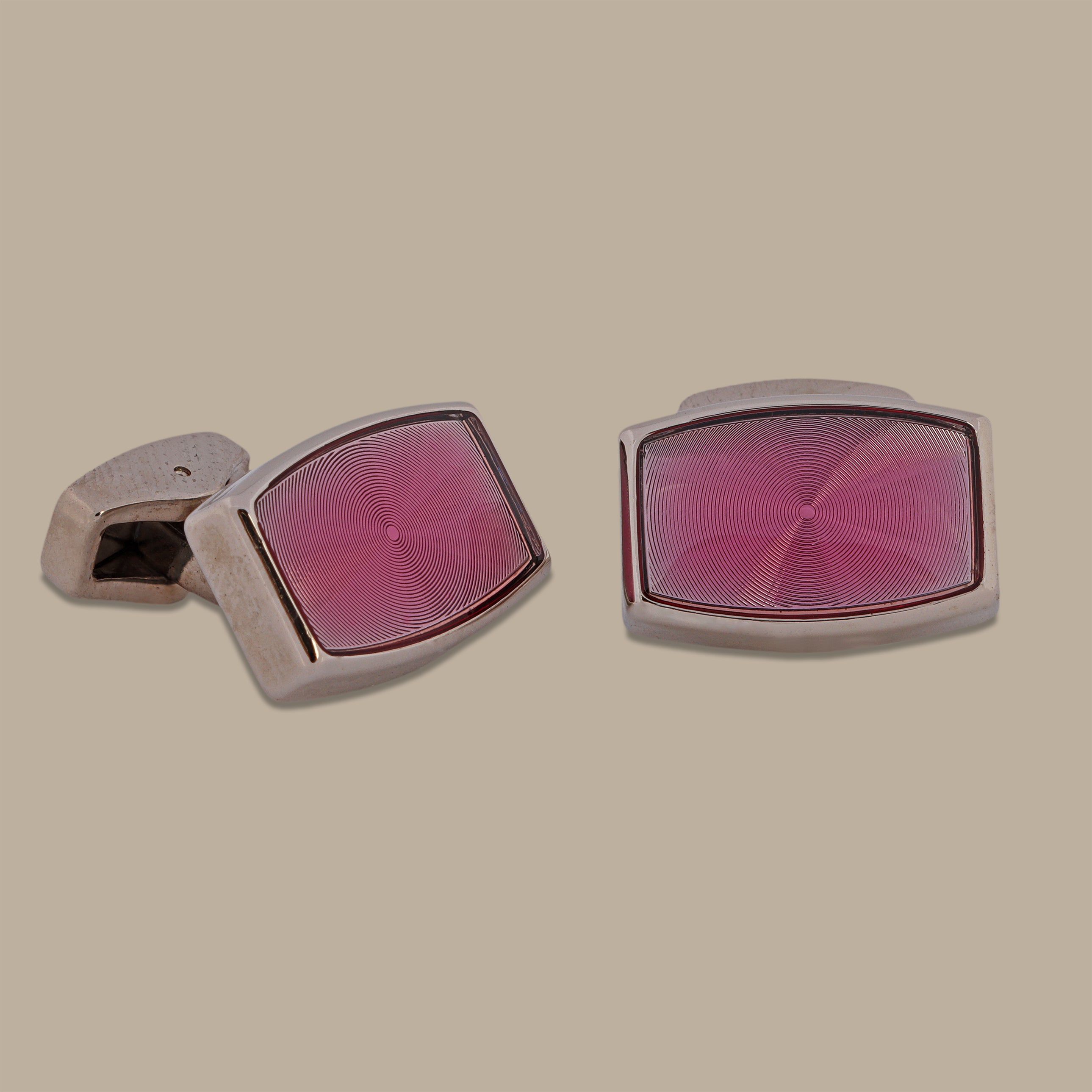 Silver Rectangle Cufflinks