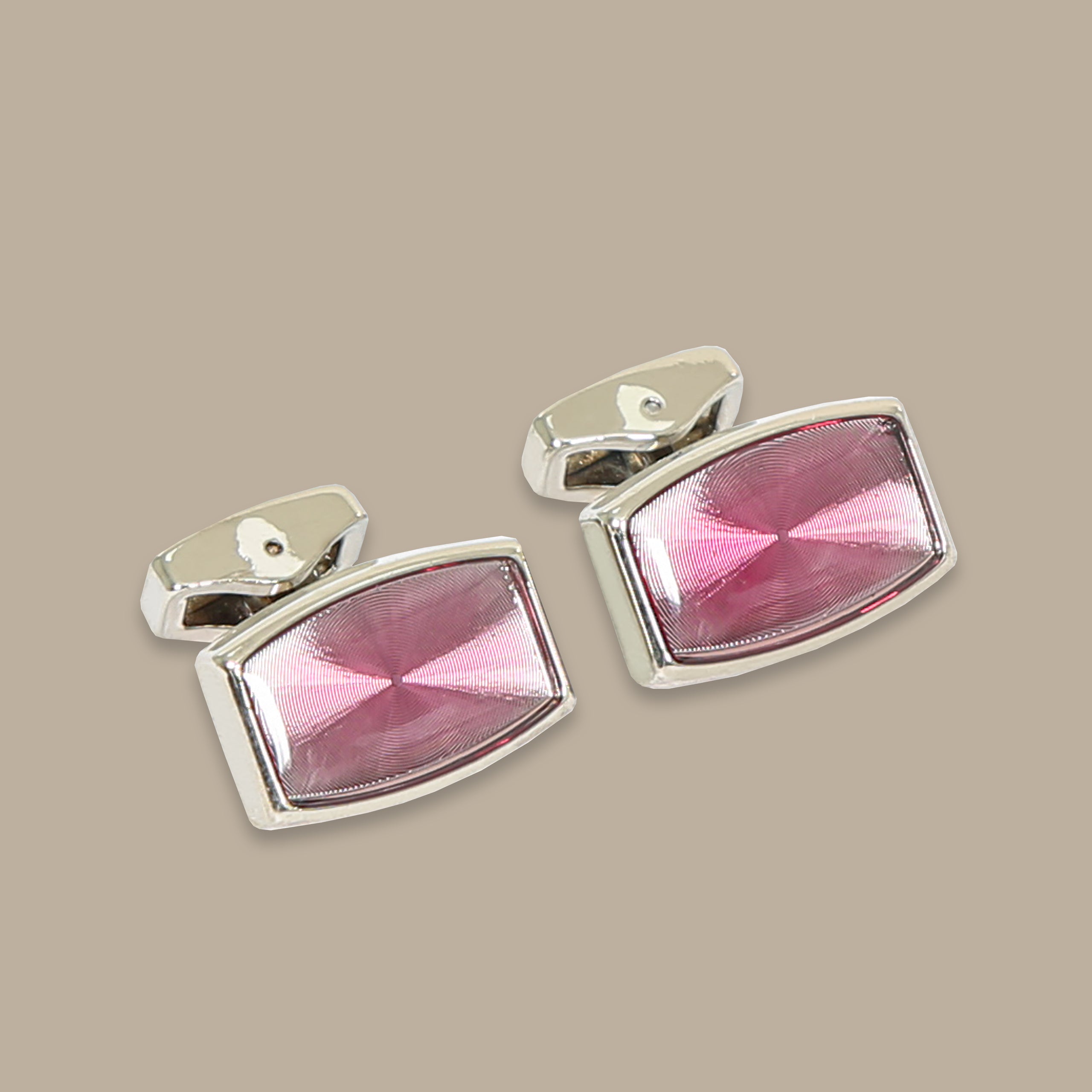 Silver Rectangle Cufflinks