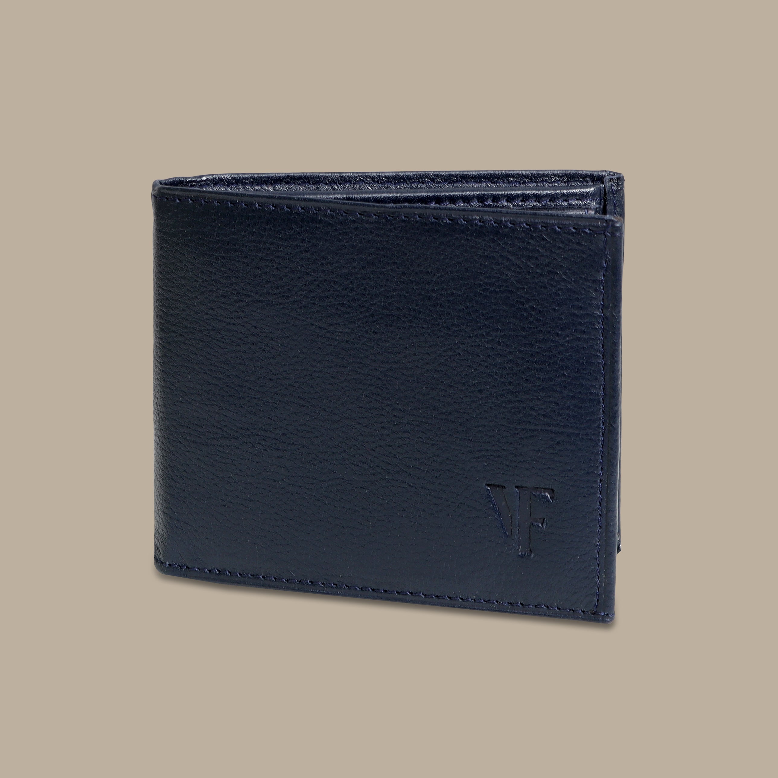 Navy Classic: Structured Wallet