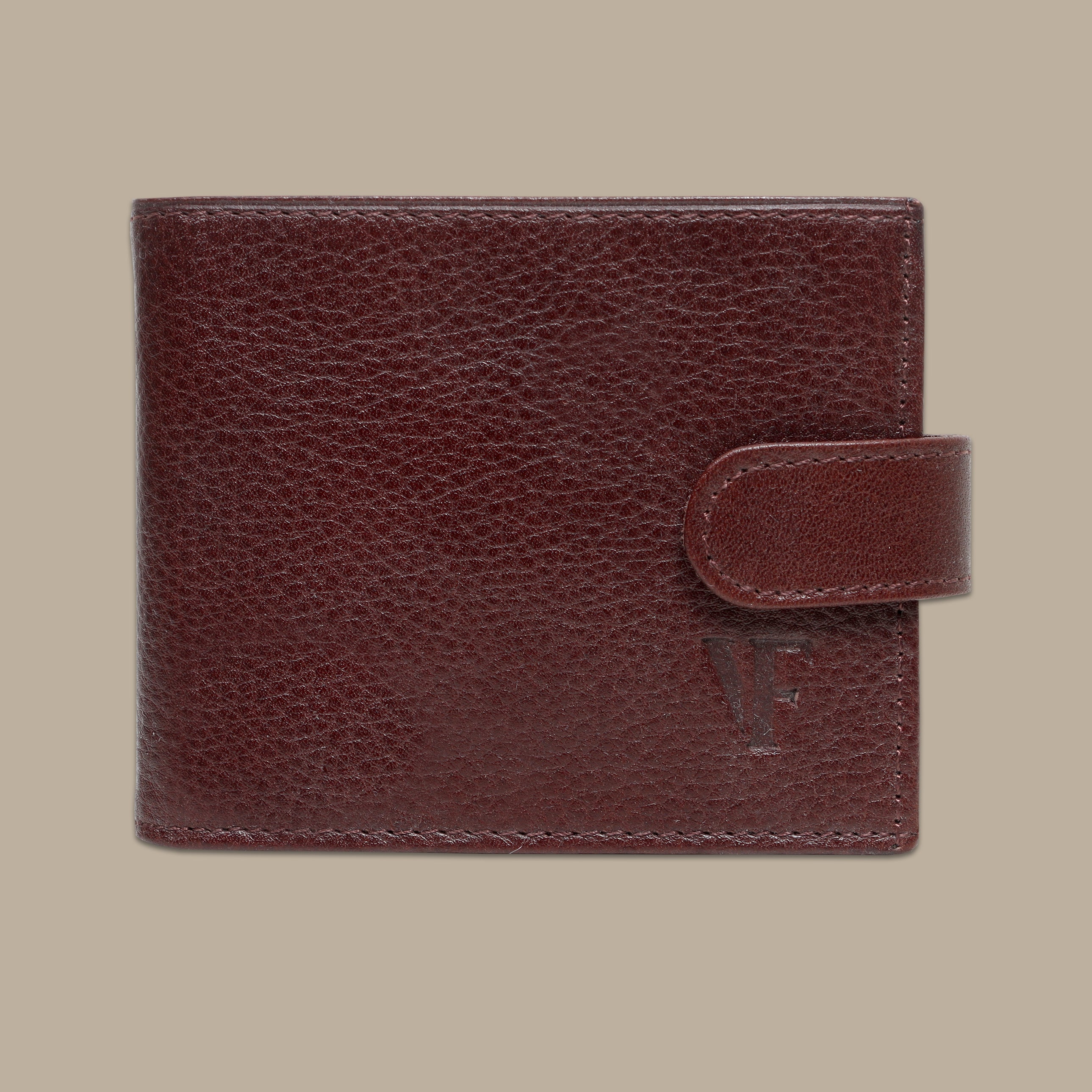 Brown Elegance: A Stylish Wallet Flap Capsule for Timeless Sophistication