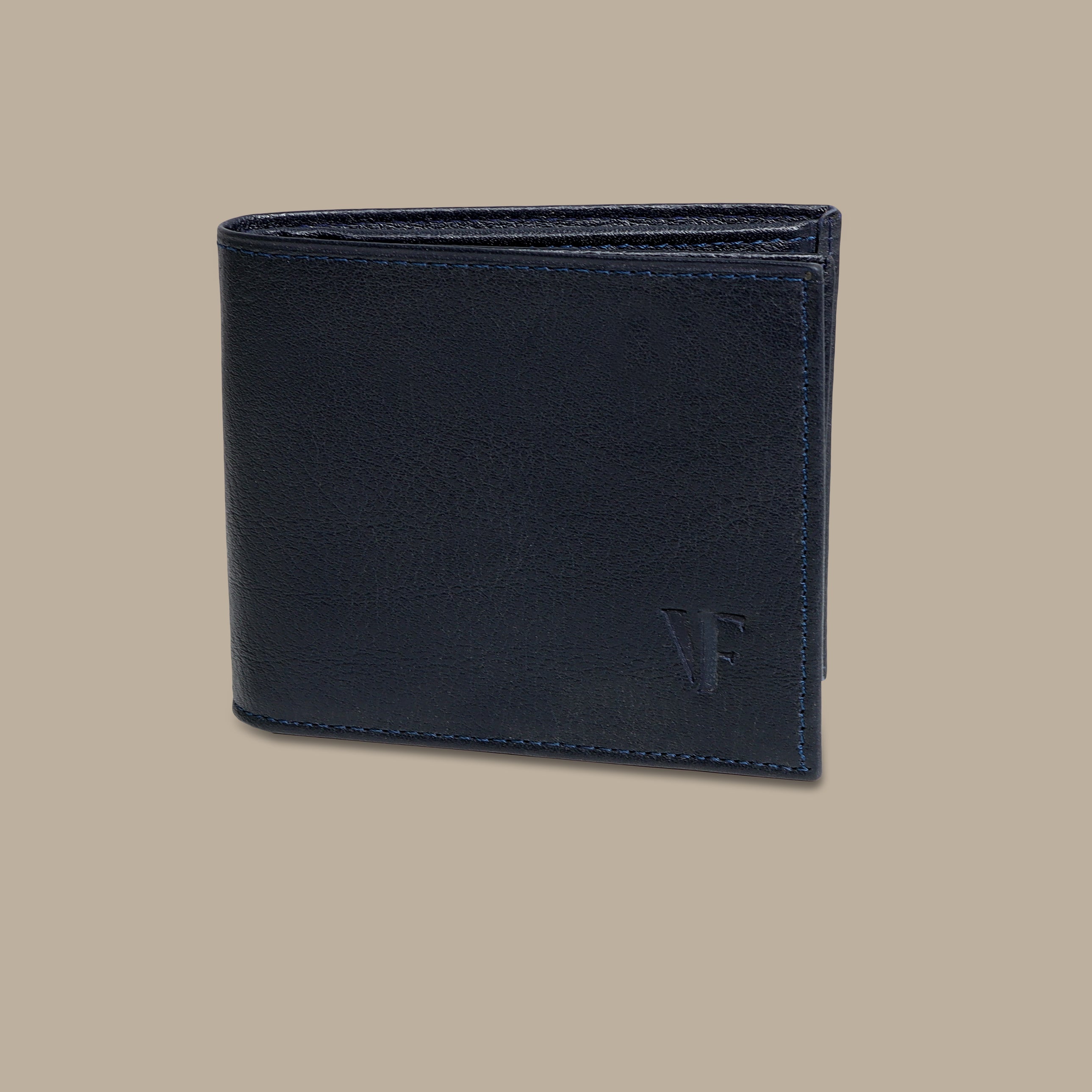 Navy Classic: Structured Basic Wallet