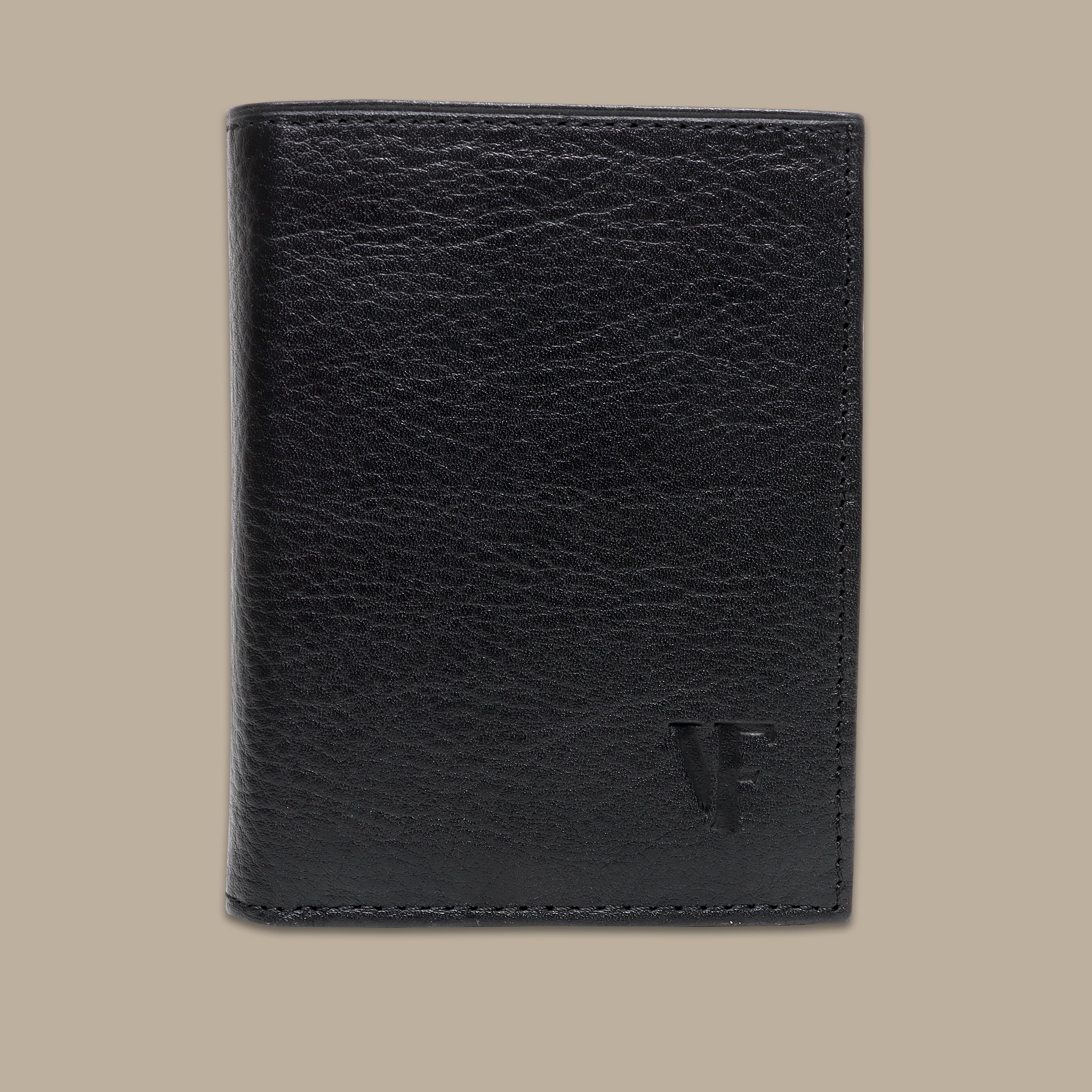 Noir Chic: Black Diamond Wallet for Cards - Streamlined Elegance in Every Detail