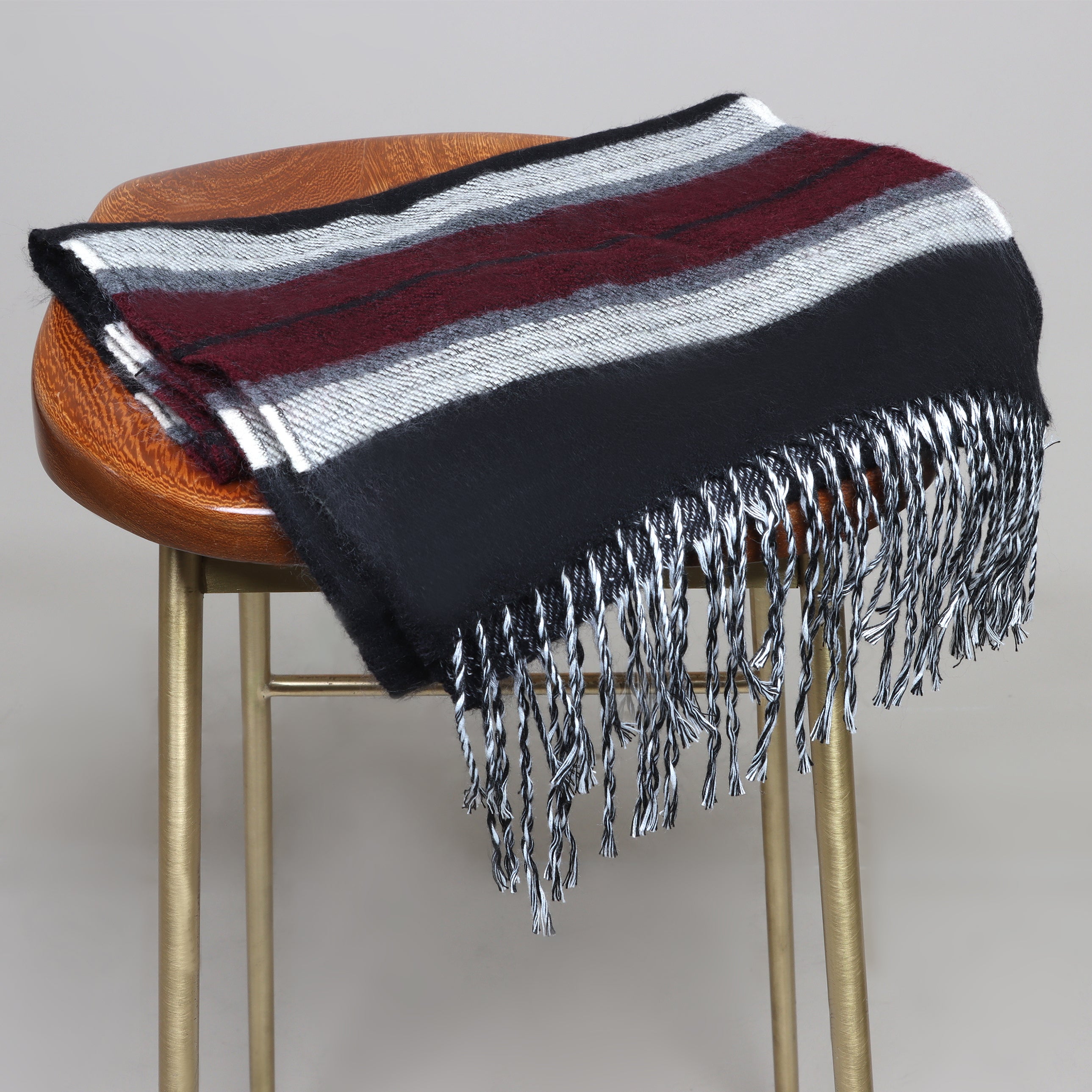 Bordeaux Bliss: Luxurious Wool Layers for Cozy Elegance