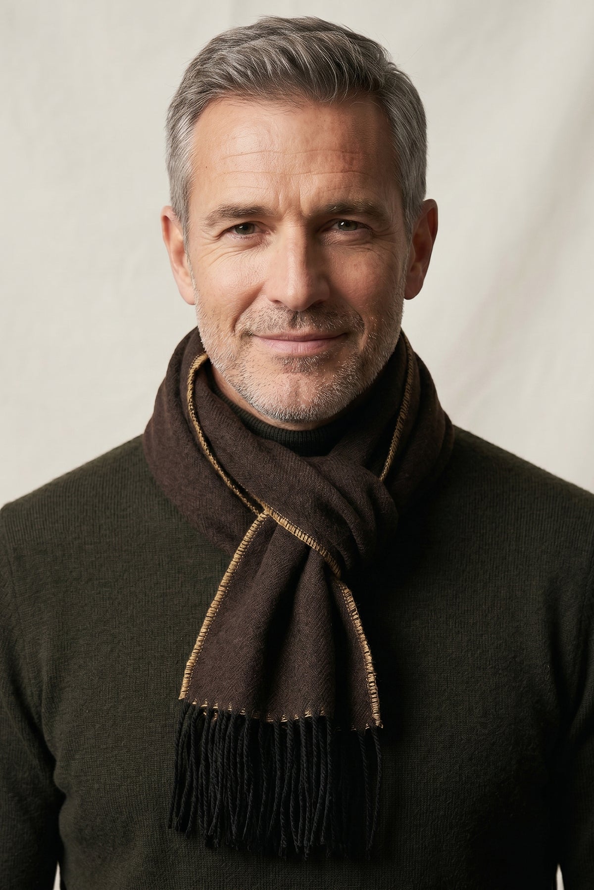 Scarf Wool Basic Piping