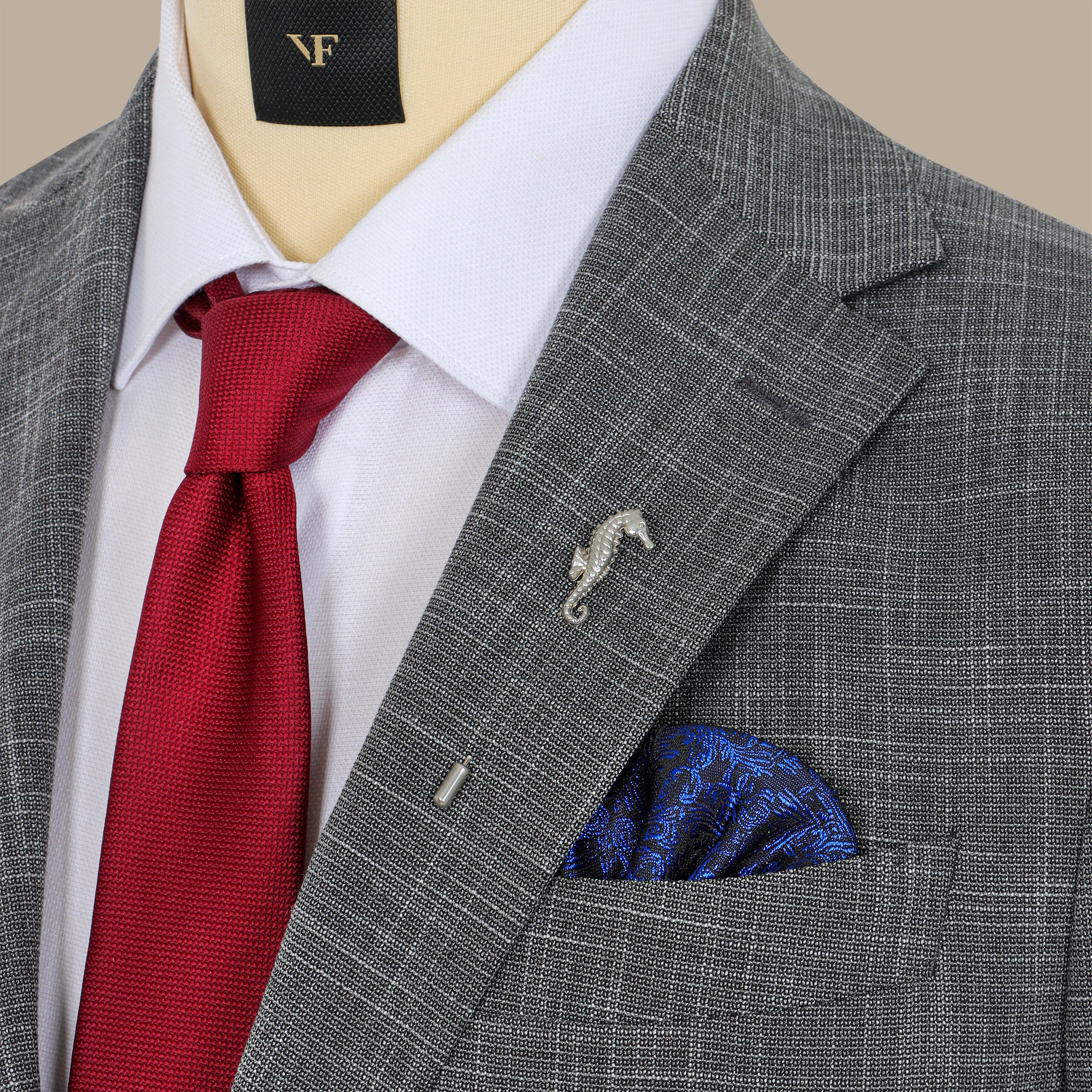 Navy Blue Pocket Square