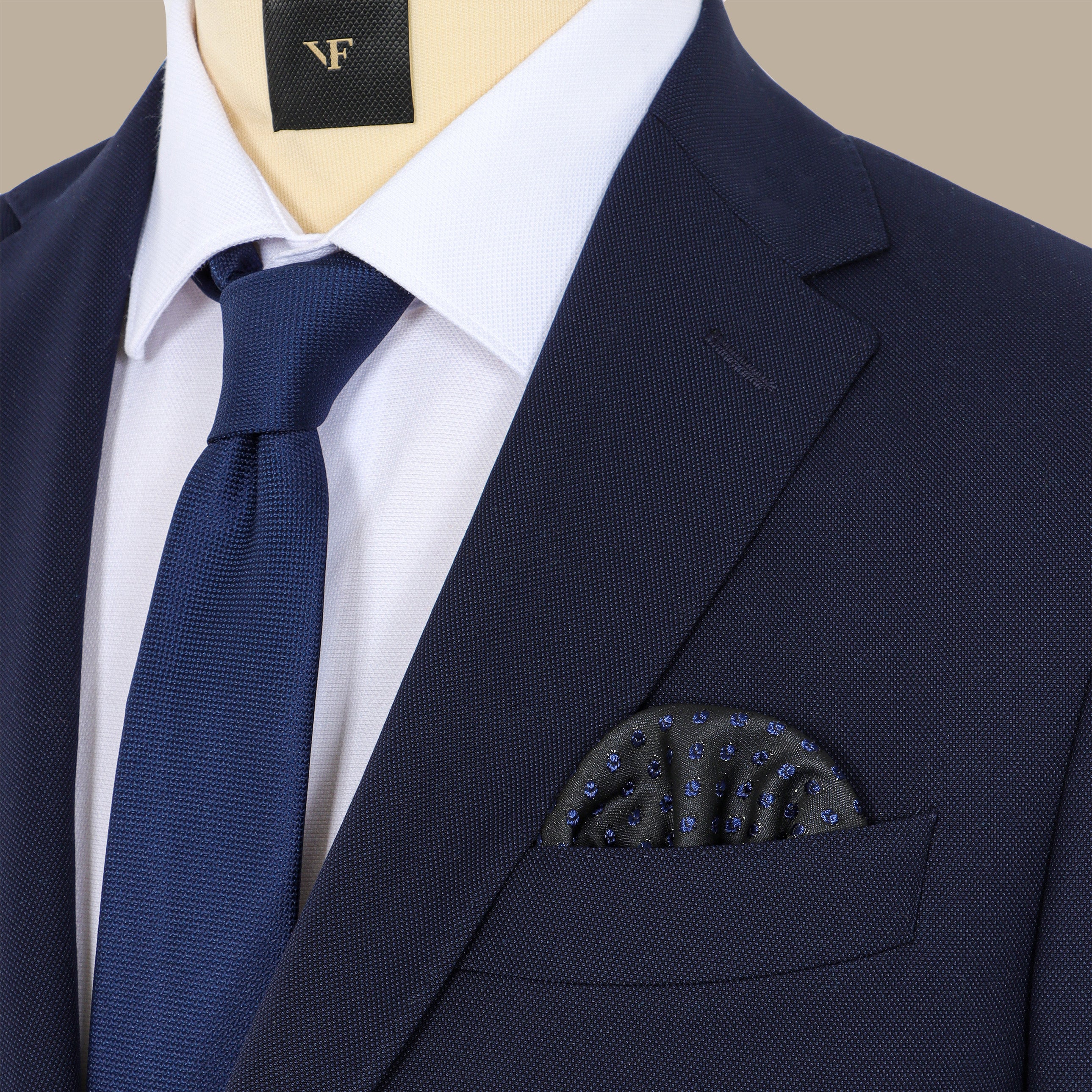 Navy Pocket Square