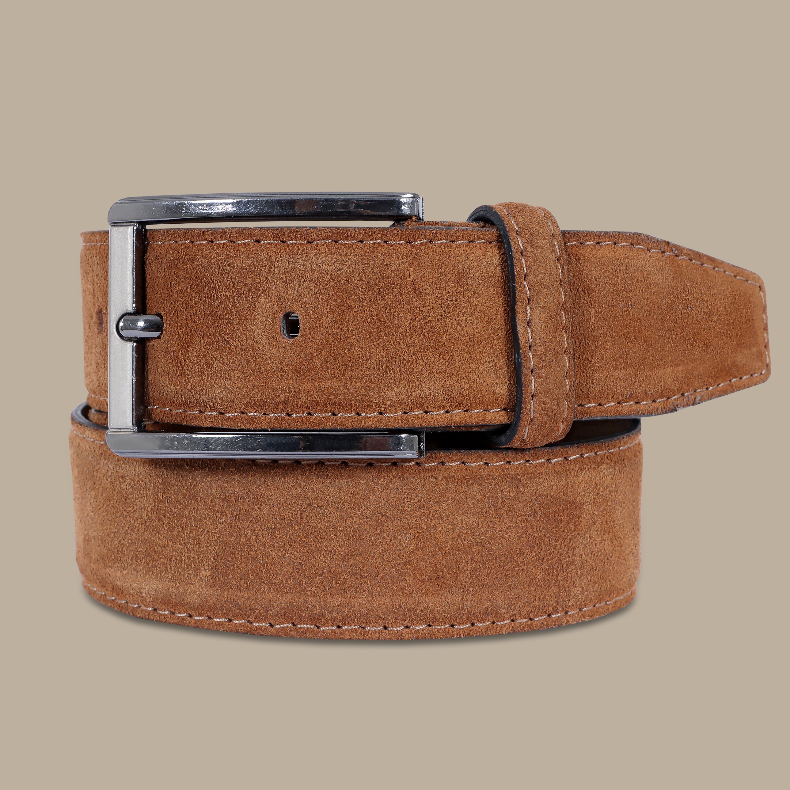 Classic Beige: Sleek Dan Belt